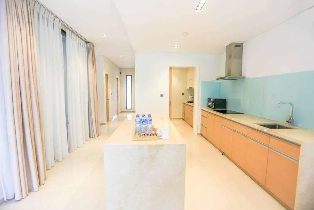 Kitchen or kitchenette in Clean & Quiet Villa - The Point Resort