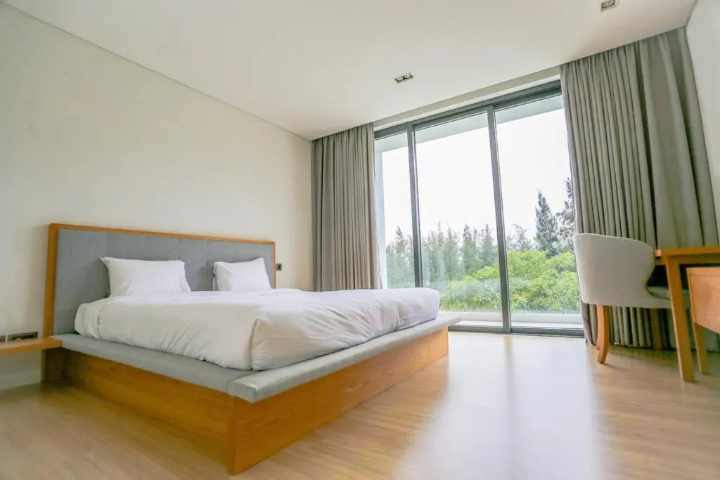 Bedroom, Bed in Clean & Quiet Villa - The Point Resort