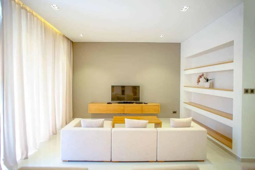 Living room in Clean & Quiet Villa - The Point Resort