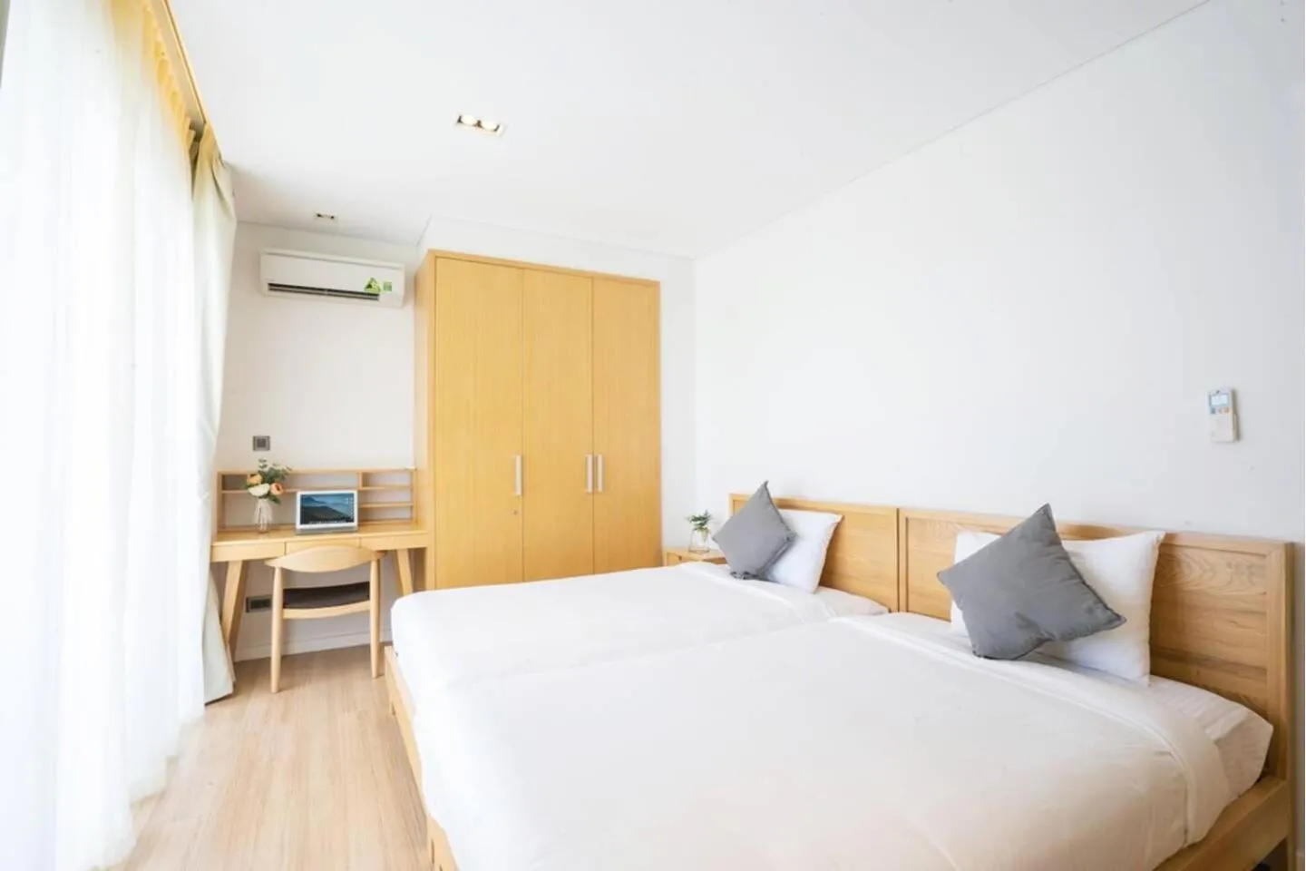 Bedroom, Bed in Clean & Quiet Villa - The Point Resort