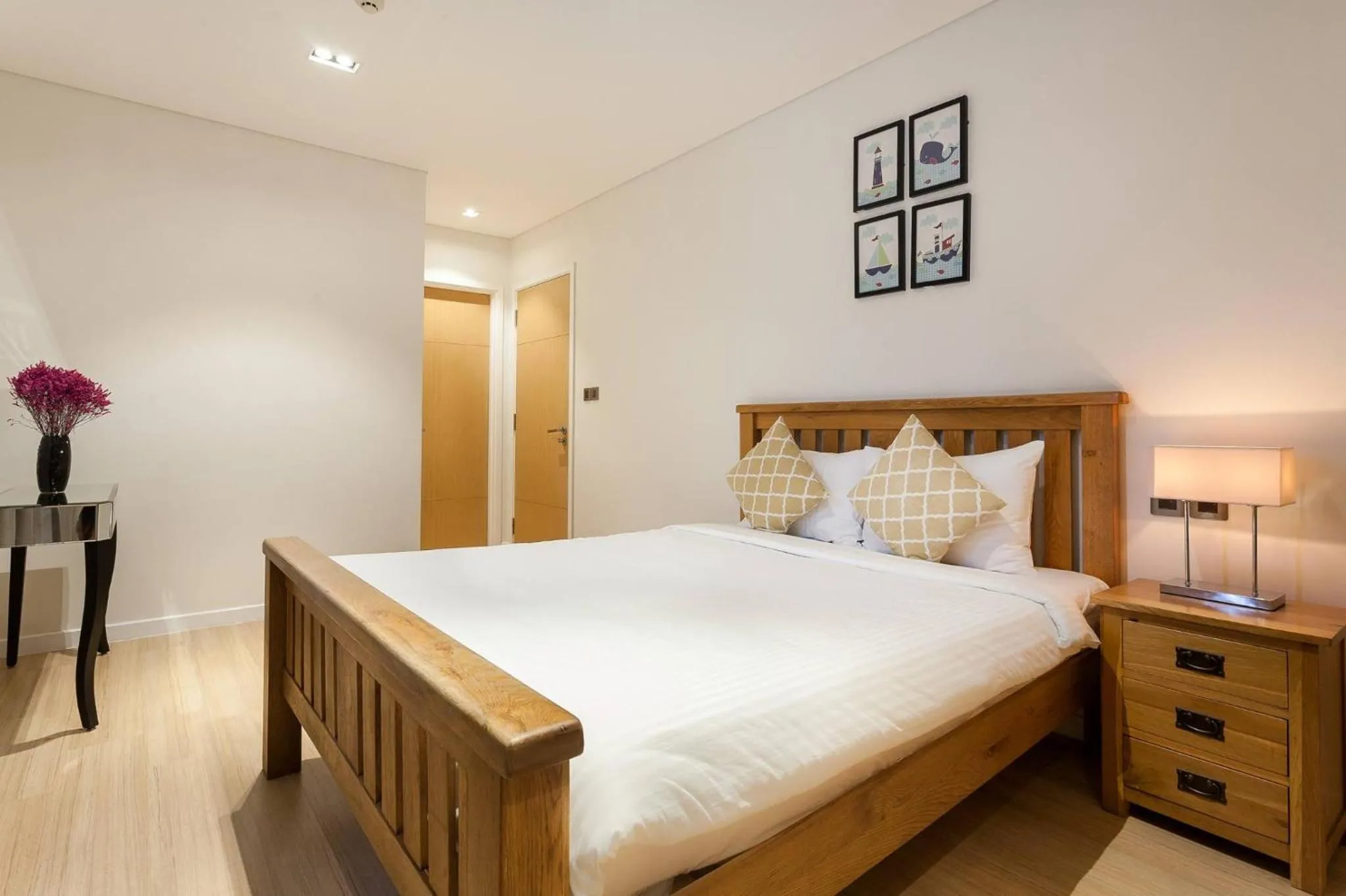 Bedroom, Bed in Clean & Quiet Villa - The Point Resort