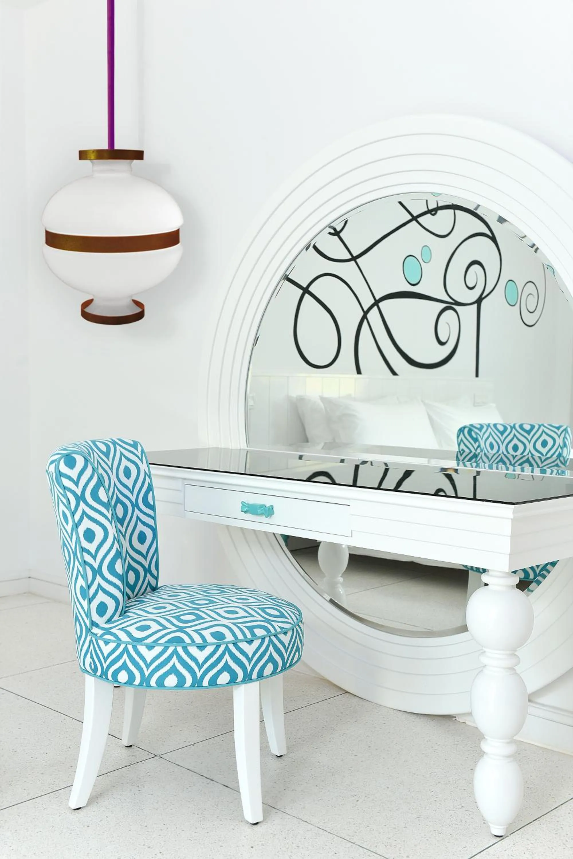 Seating area in Dash Resort Langkawi