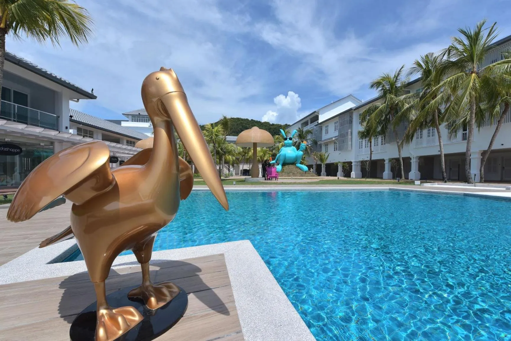 Swimming pool in Dash Resort Langkawi