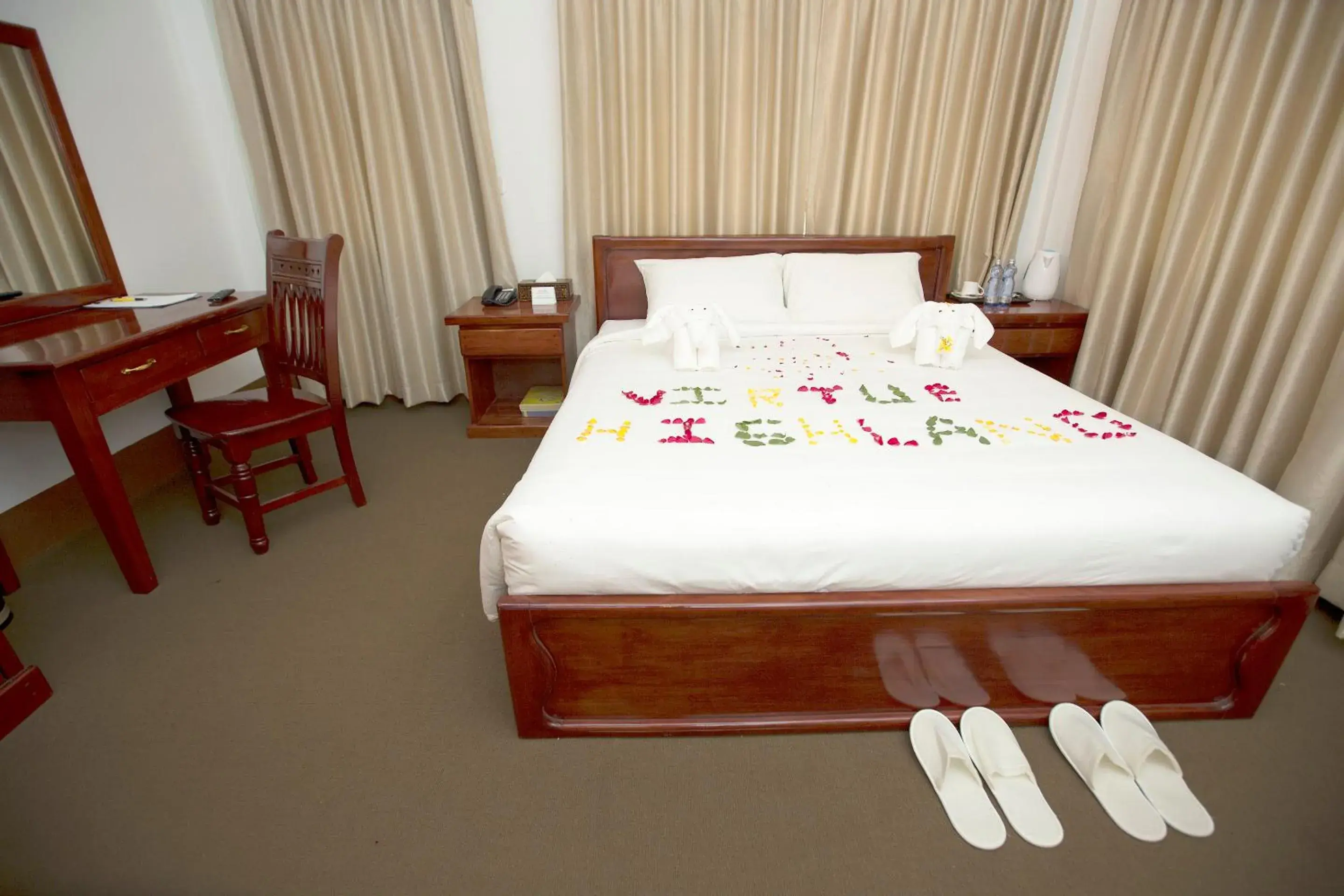 Bed in Virtue Highland Hotel Bed in Virtue Highland Hotel