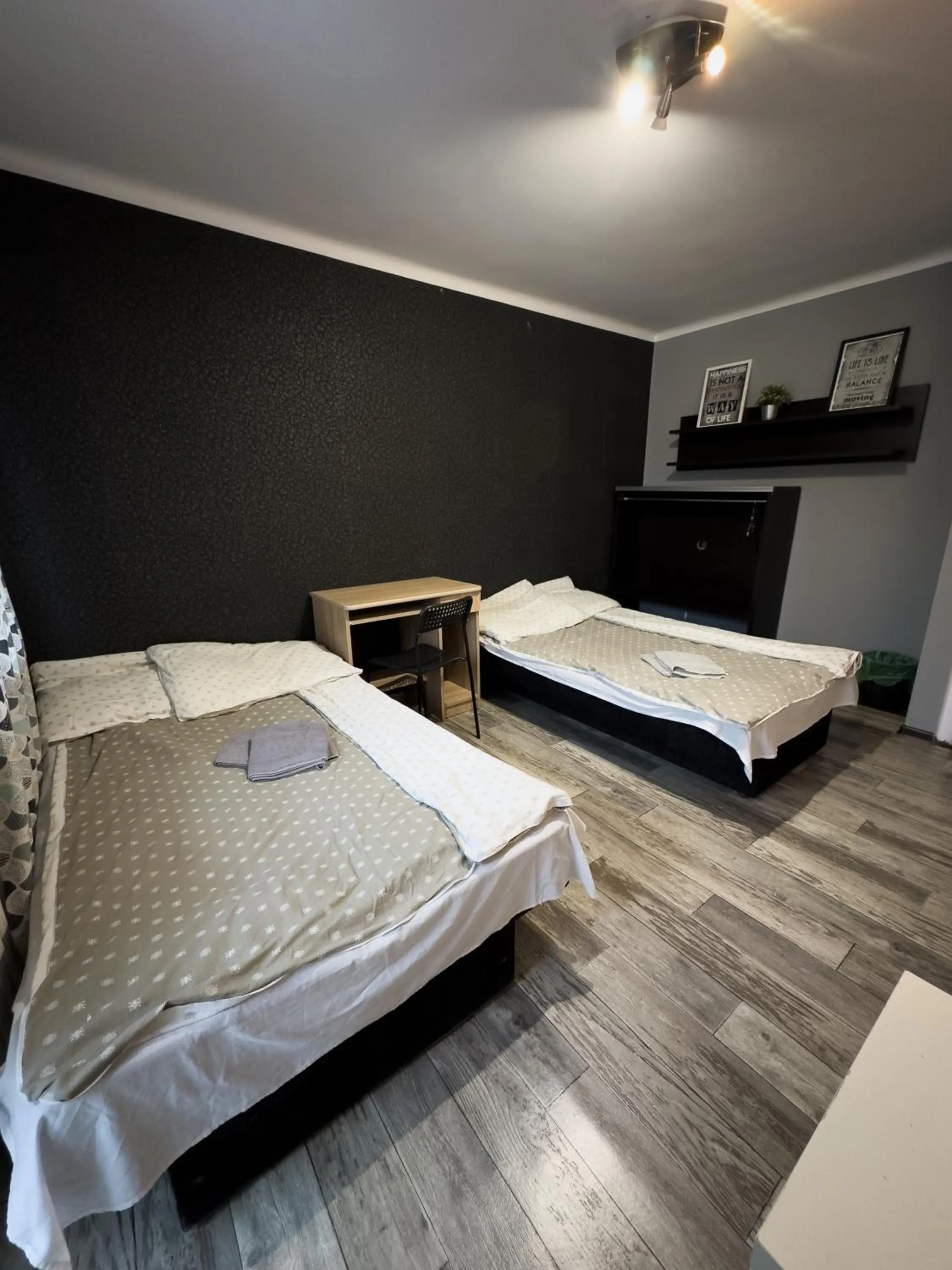 Bed in Kwadrat B&B Jałowego