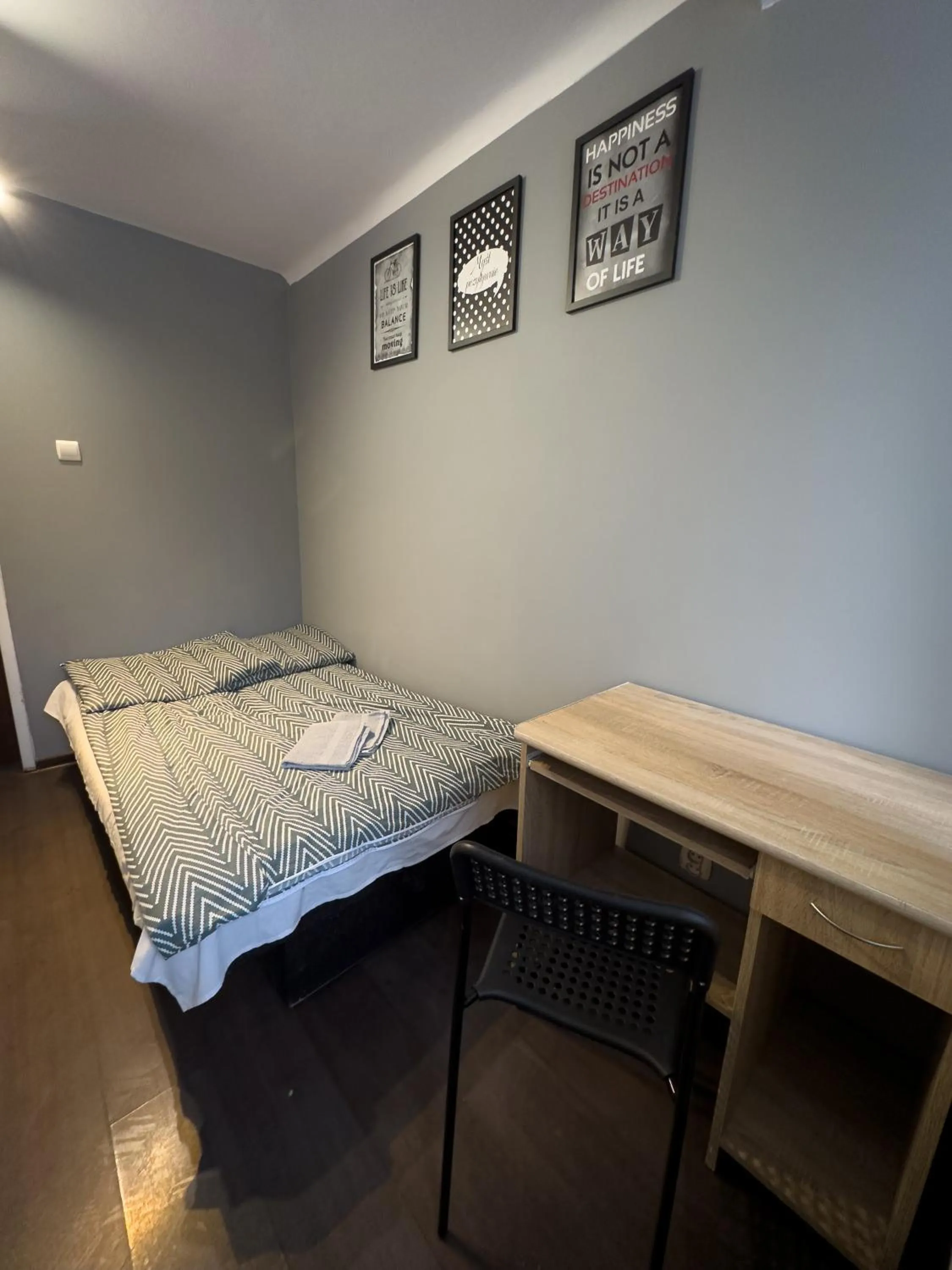 Bed in Kwadrat B&B Jałowego