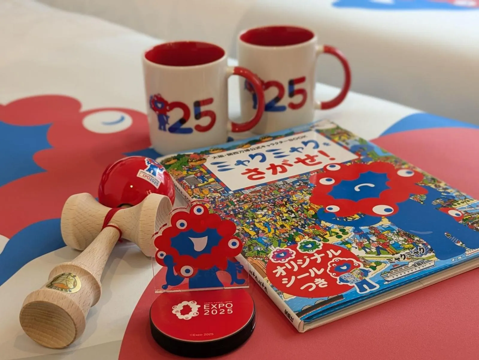 Text overlay in Henn na Hotel Osaka Namba