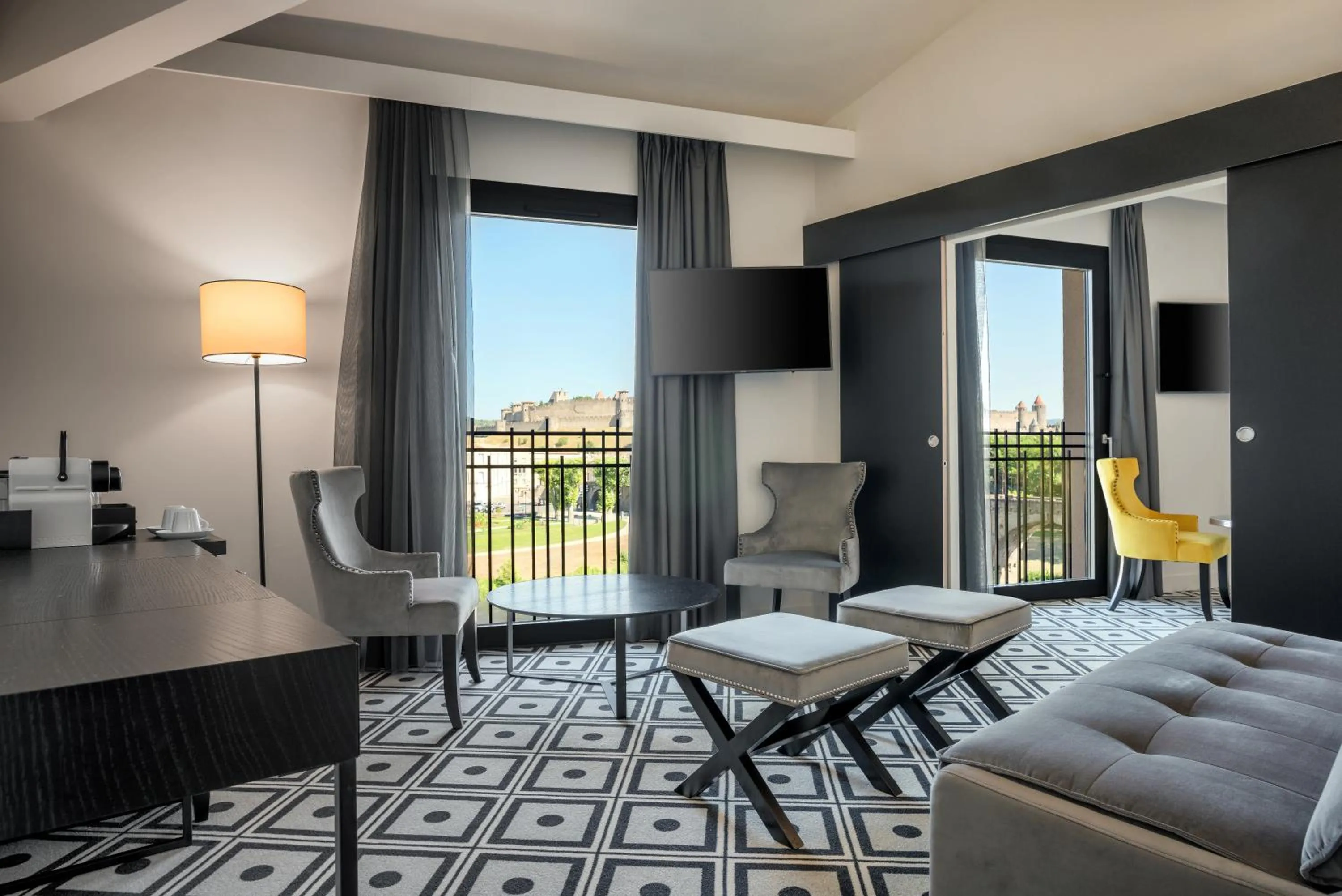 Living room in Hotel du Roi & Spa by SOWELL COLLECTION