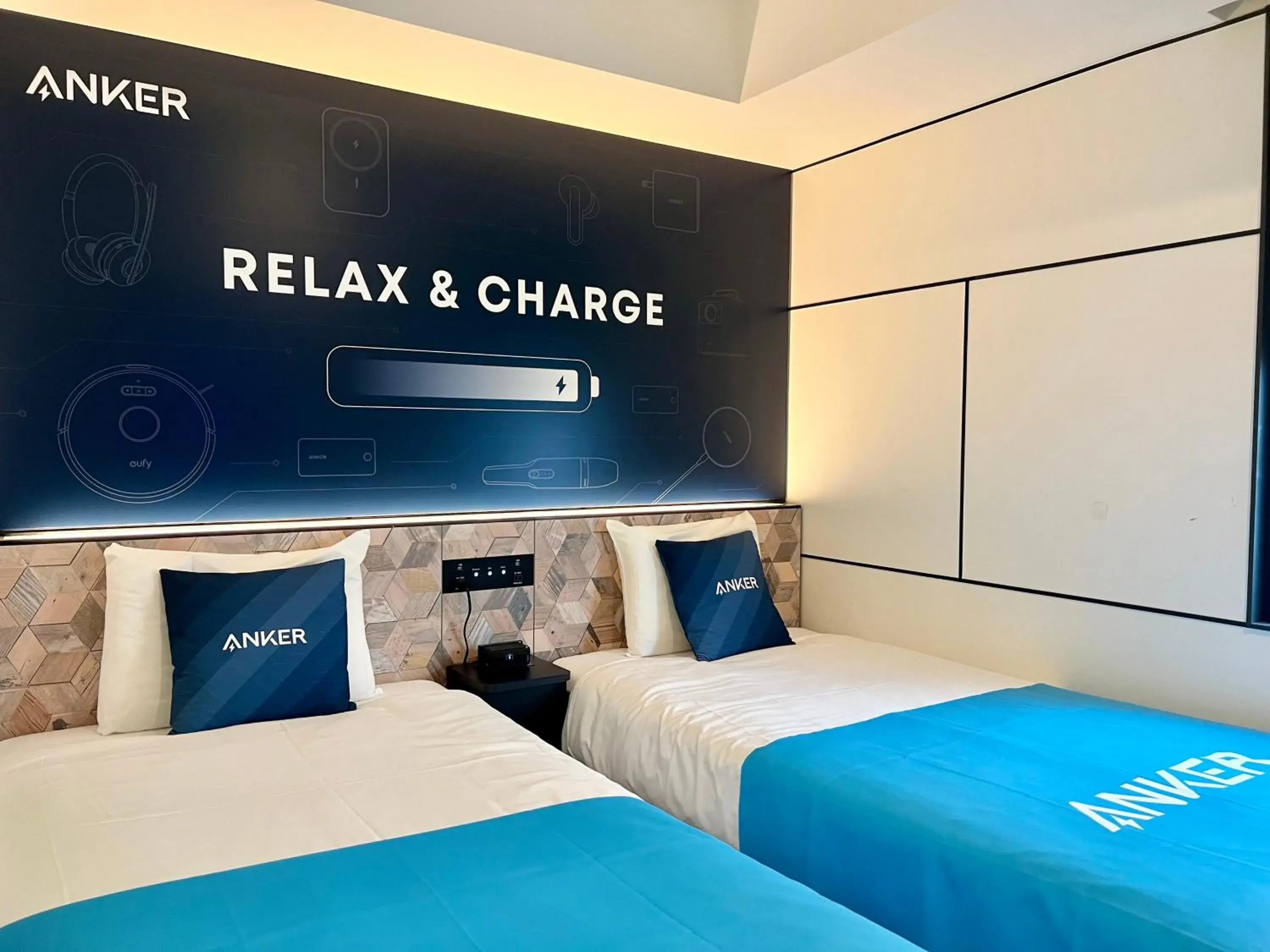 Photo of the whole room, Bed in Henn na Hotel Osaka Shinsaibashi Photo of the whole room, Bed in Henn na Hotel Osaka Shinsaibashi