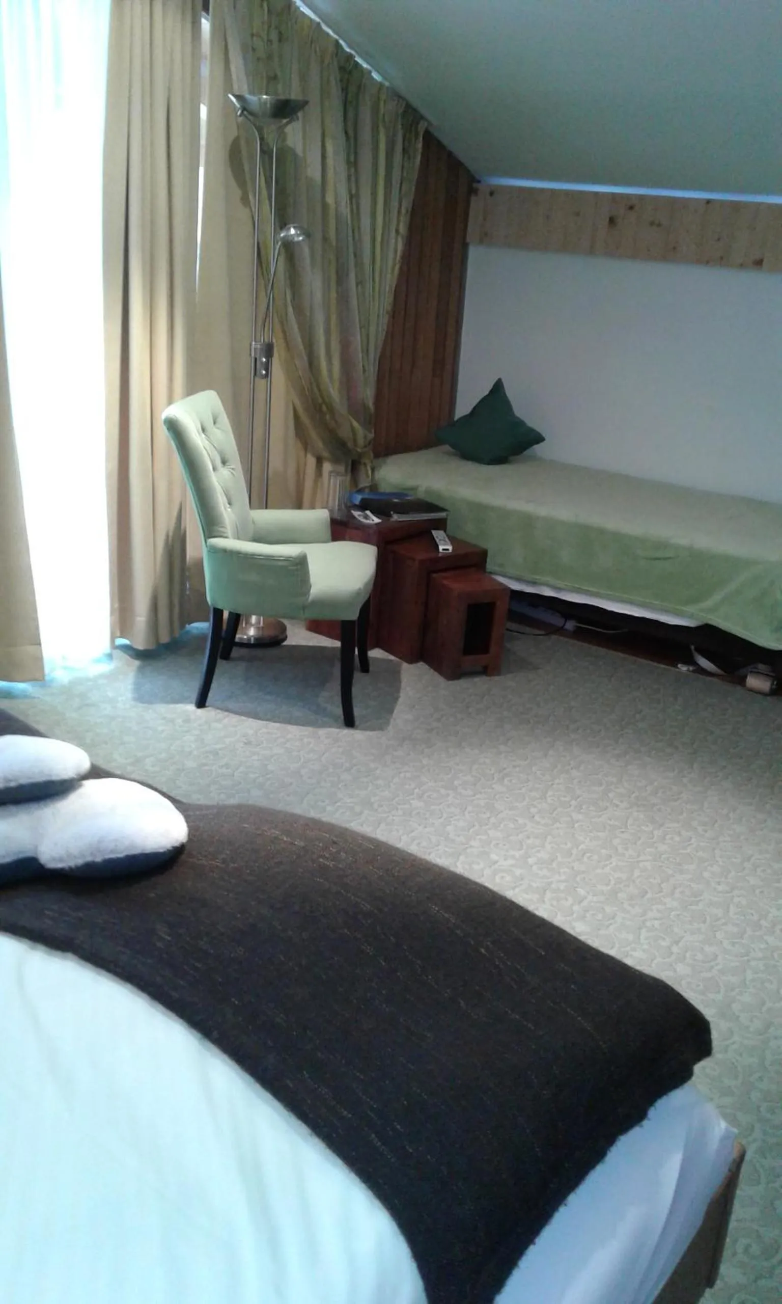 Decorative detail, Bed in Tourist Hotel Boehm