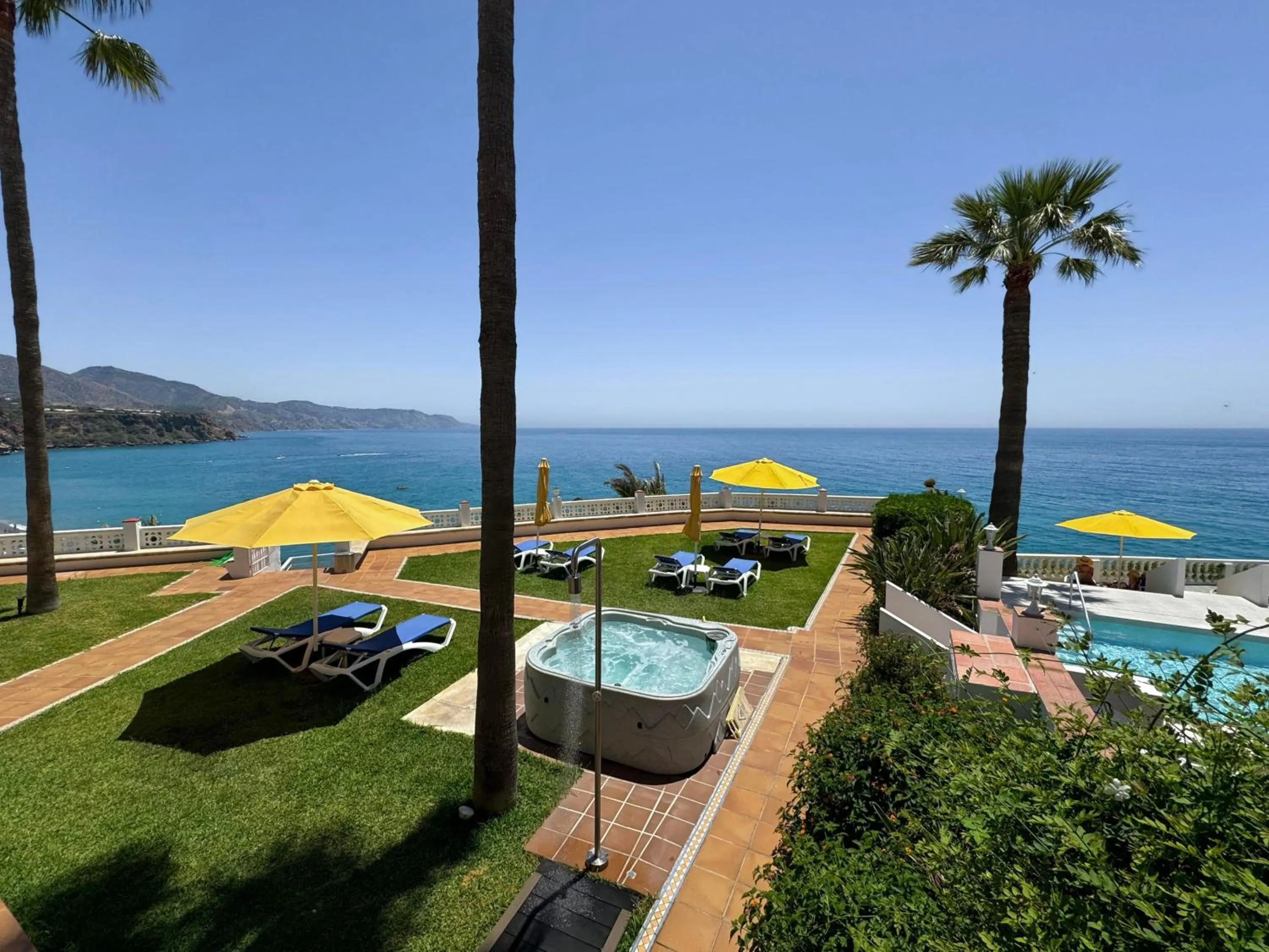 Balcony/Terrace in Hotel Paraíso Del Mar