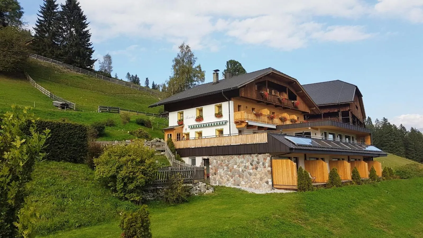 Property building in Berggasthaus Agritur Moserhof
