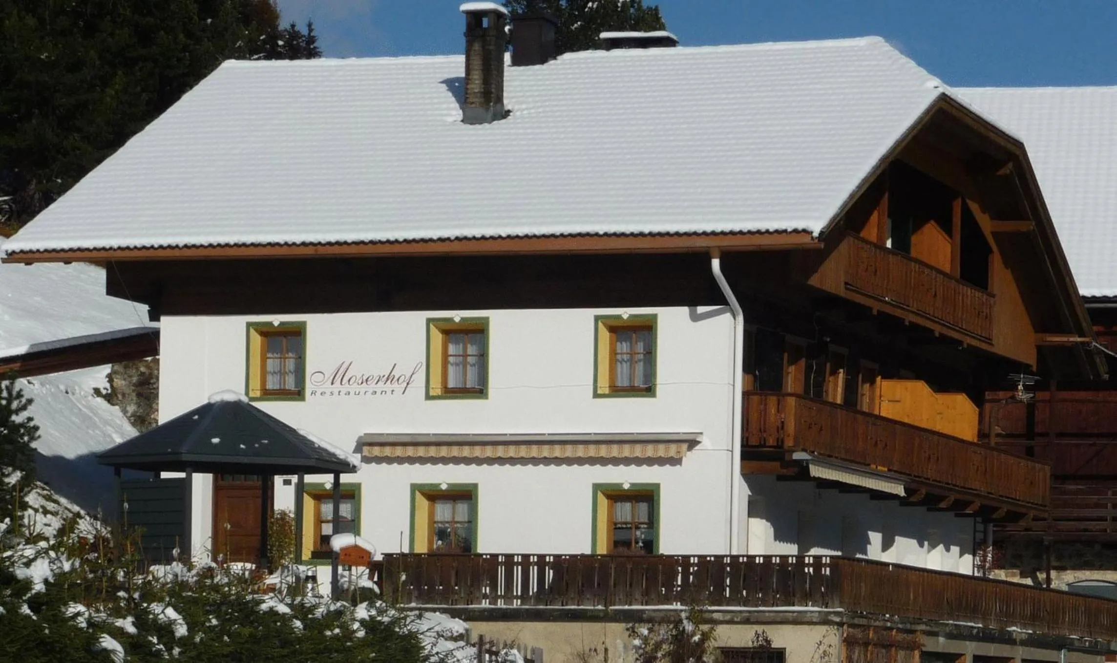 Property building in Berggasthaus Agritur Moserhof