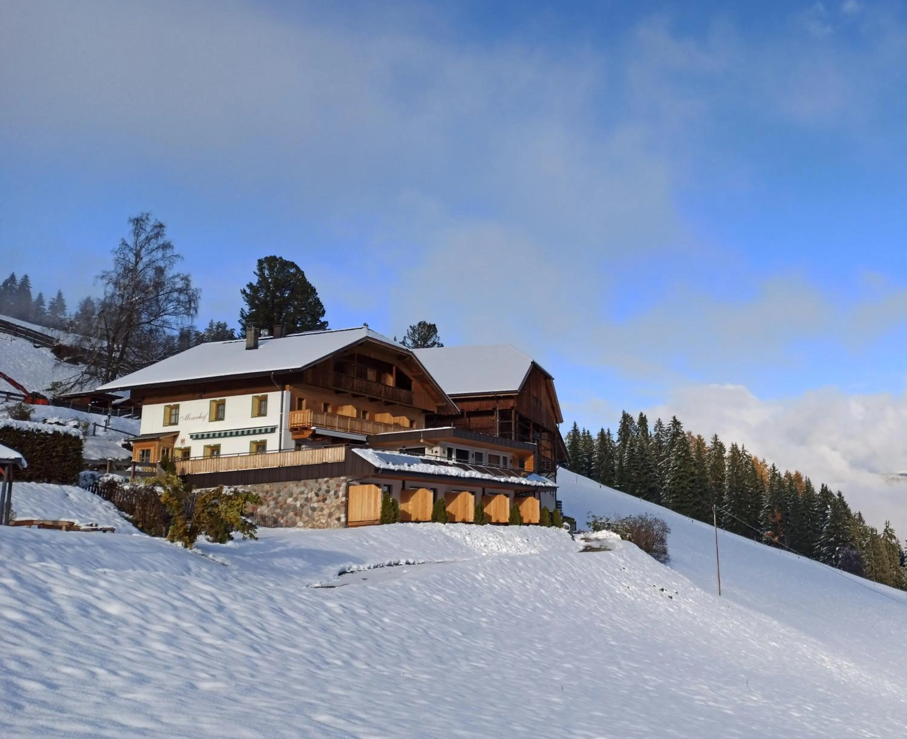 Property building in Berggasthaus Agritur Moserhof