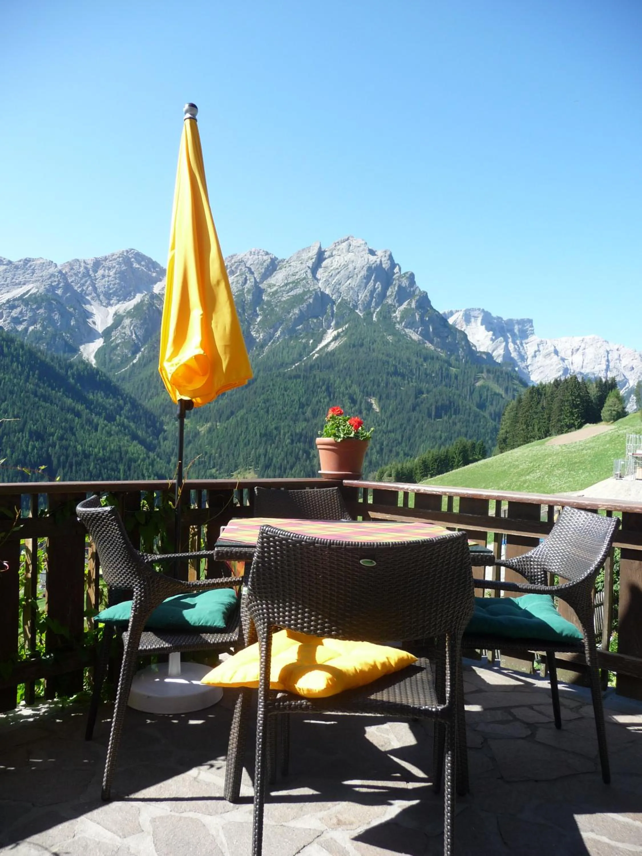 Mountain view in Berggasthaus Agritur Moserhof