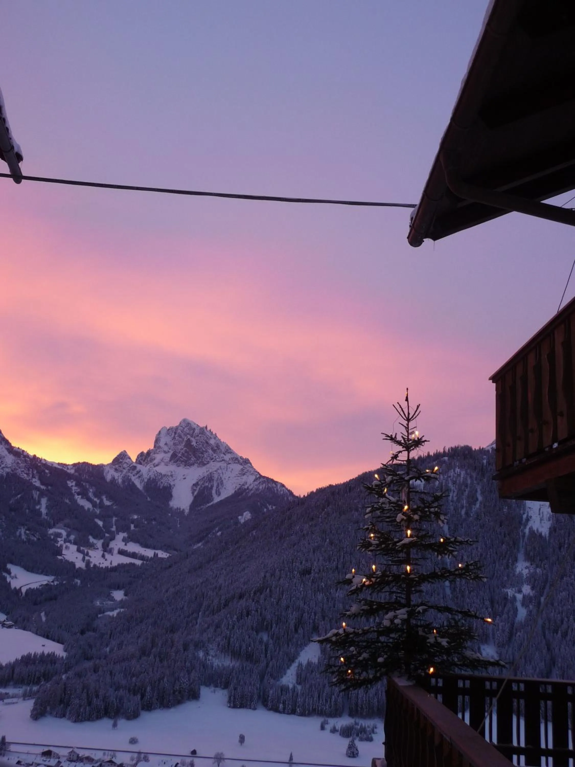 Mountain view in Berggasthaus Agritur Moserhof