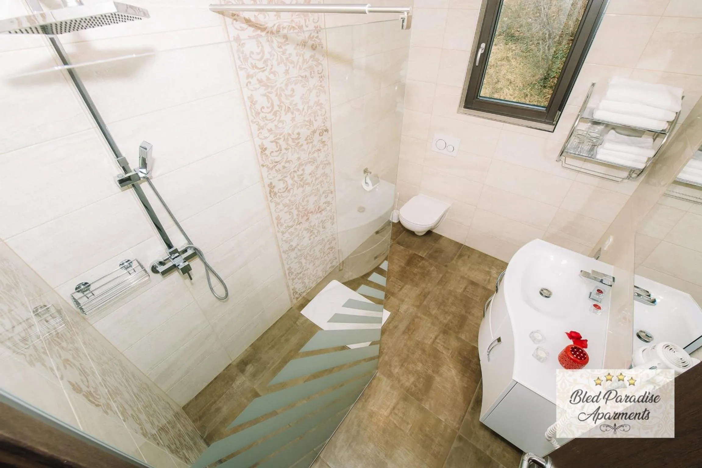 Bathroom in Bled Paradise Apartments