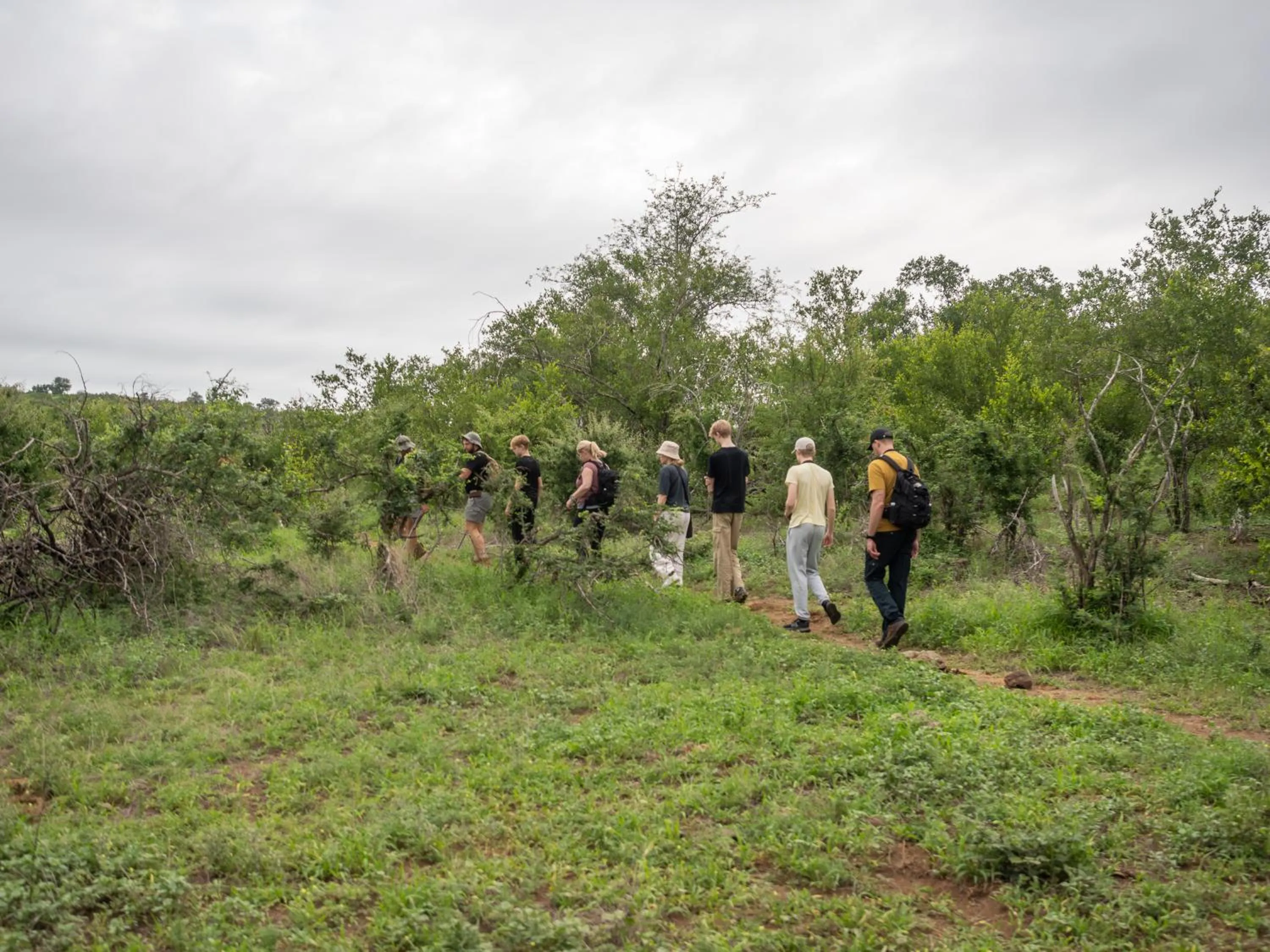 People in Nyati Safari Lodge