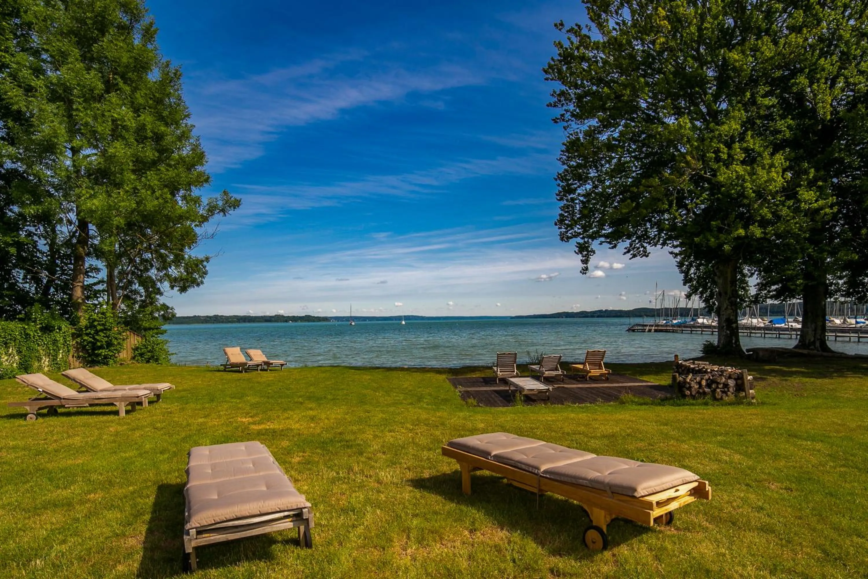 Patio in The Starnbergsee Hideaway