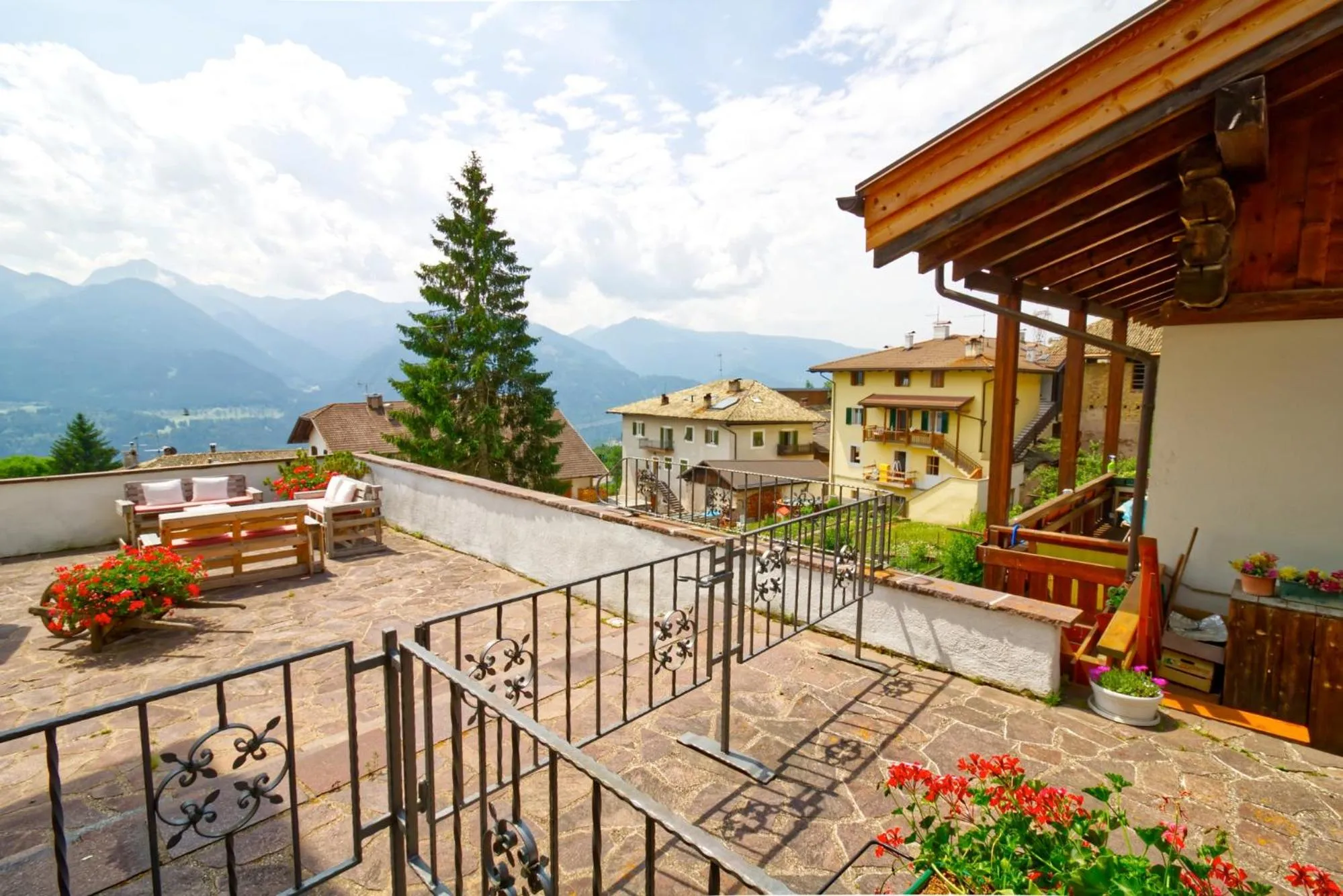 Balcony/Terrace in Residence Miramonti