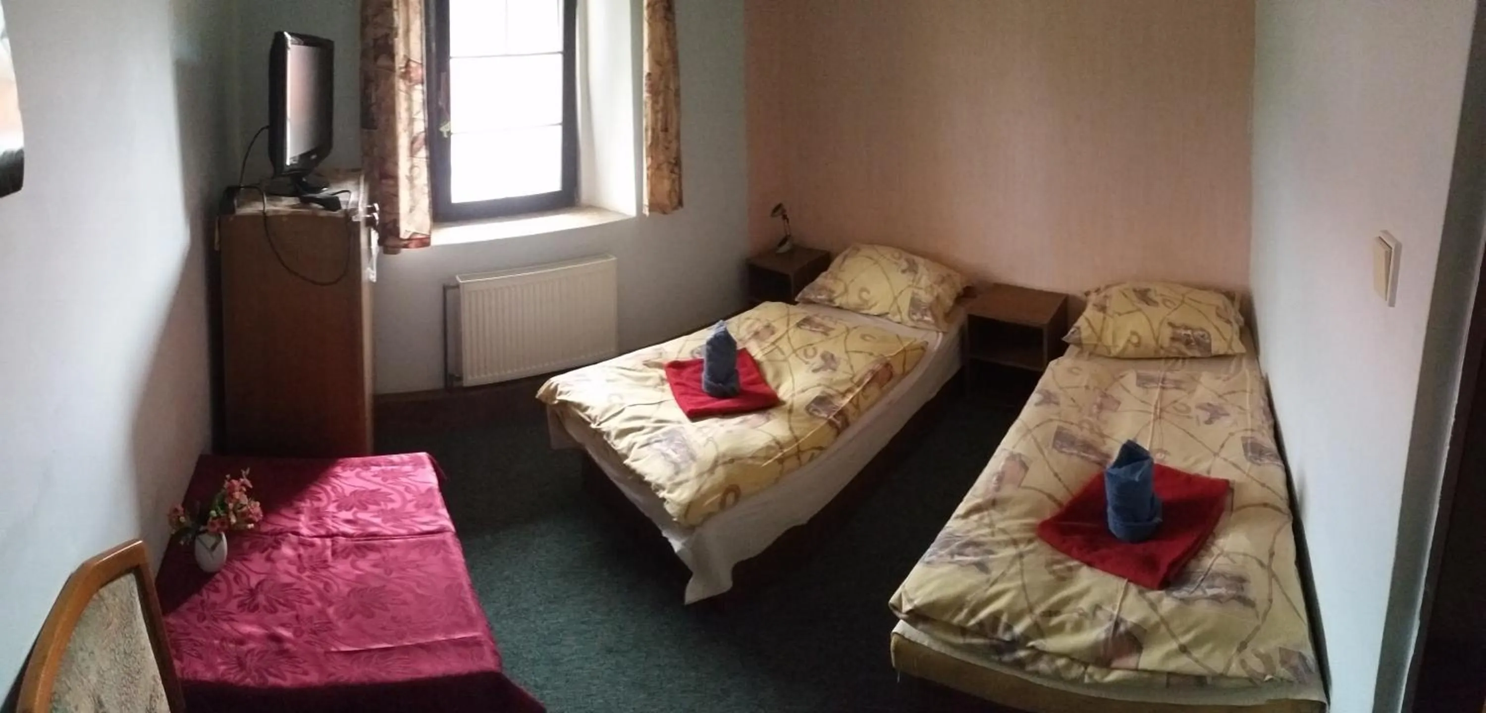 Bed in Penzion Pegas Depoltovice