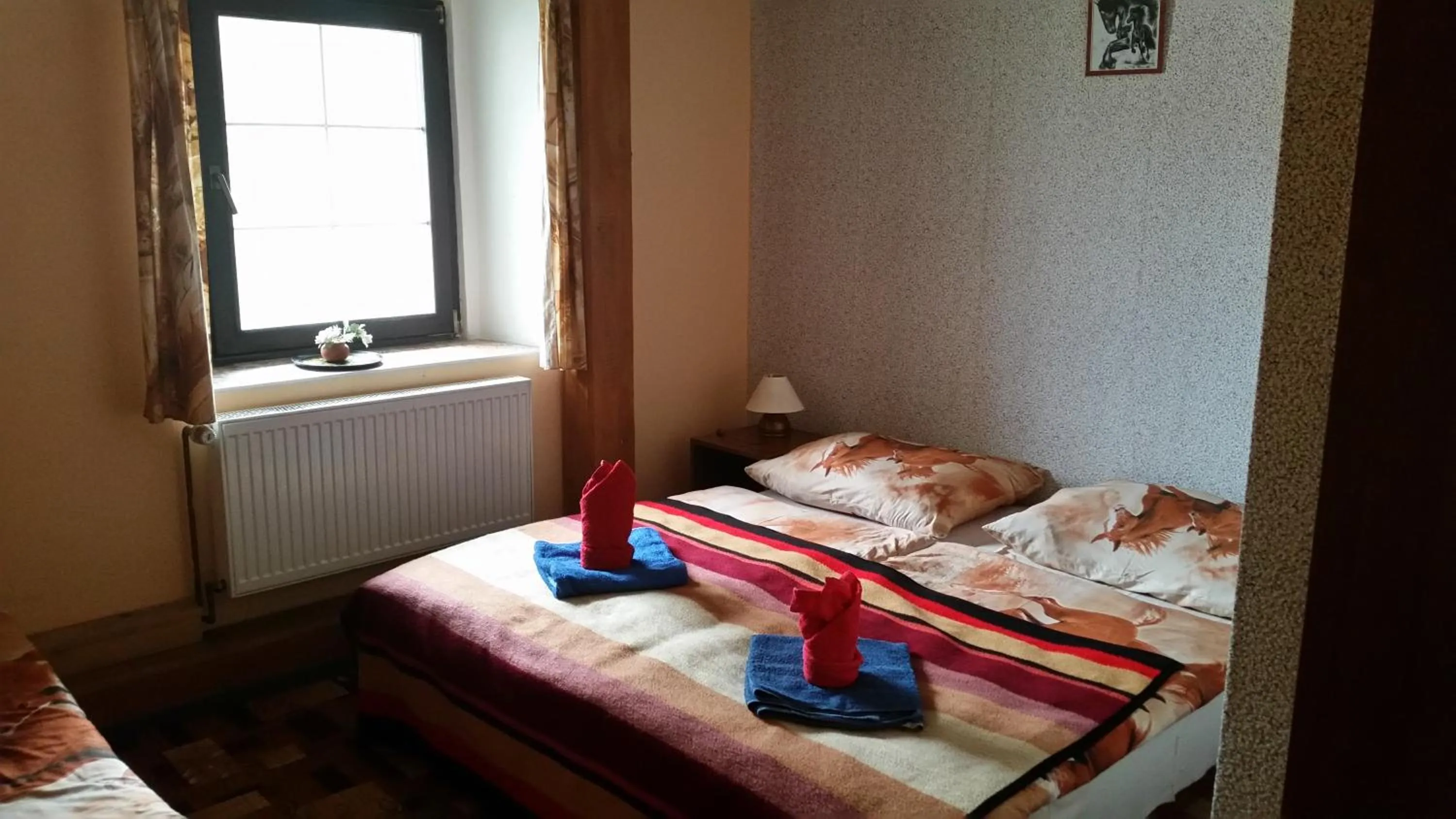 Bed in Penzion Pegas Depoltovice