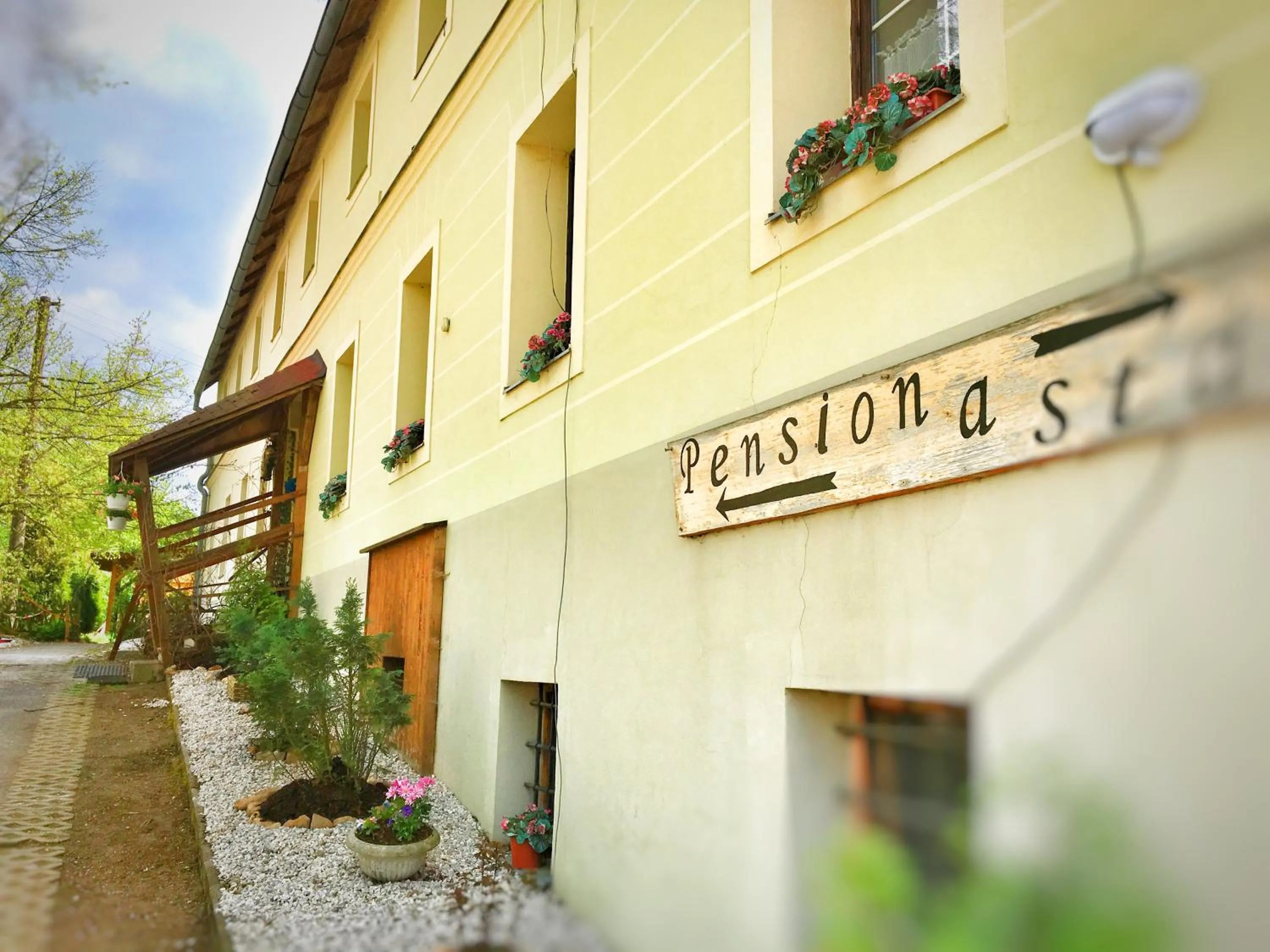 Property building in Penzion Pegas Depoltovice