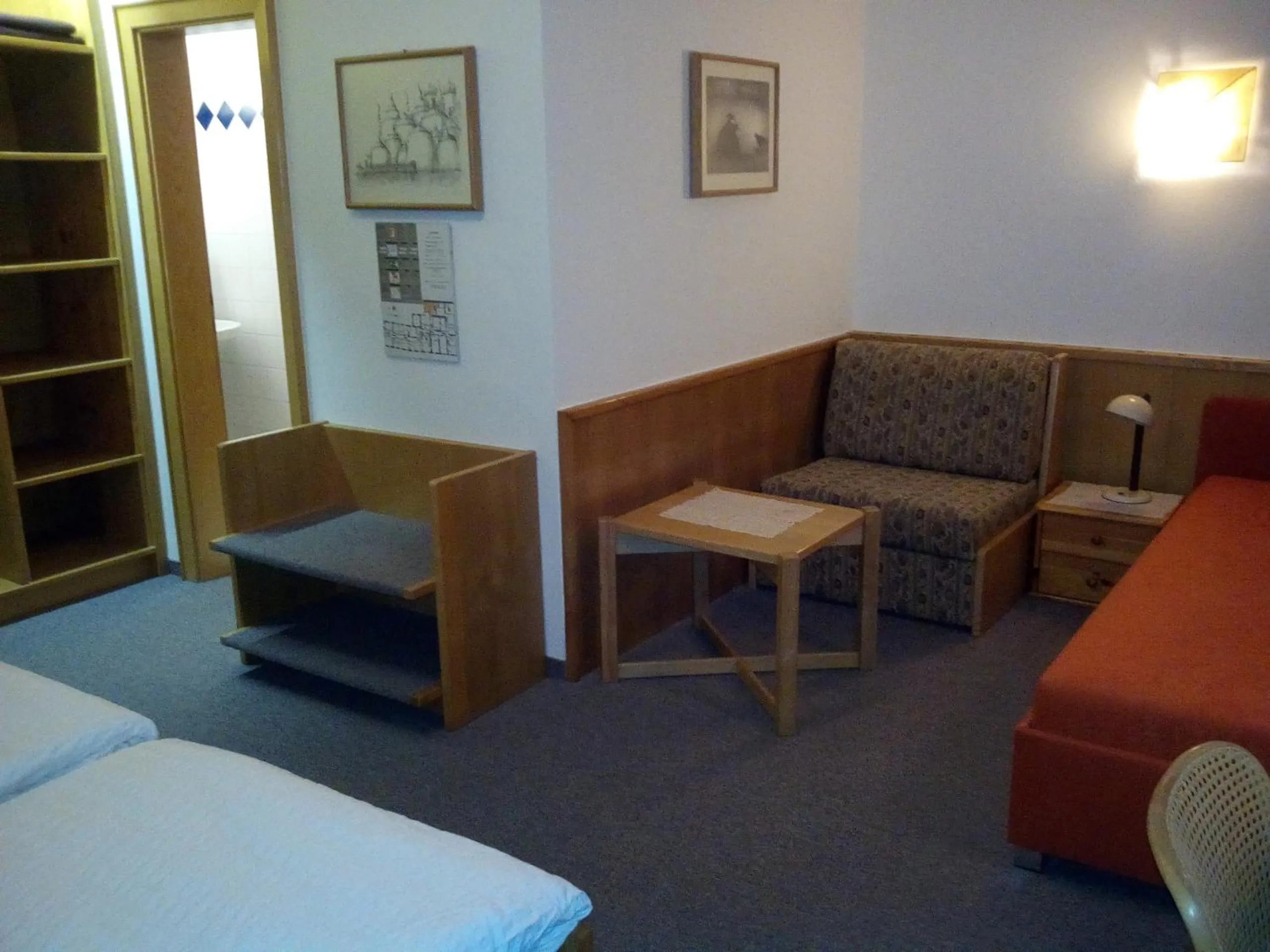 Bed in Hotel zum goldenen Hirschen