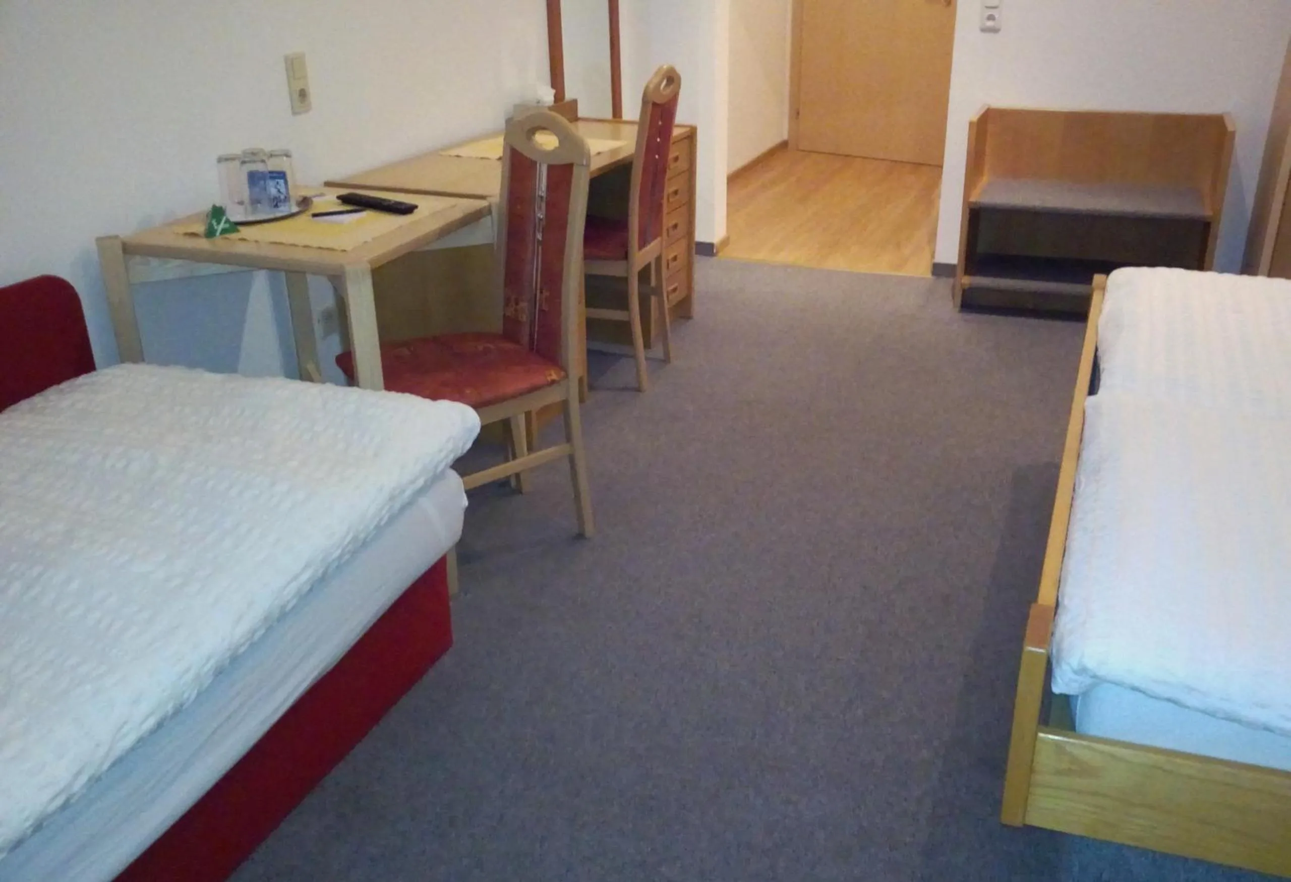 Bed in Hotel zum goldenen Hirschen