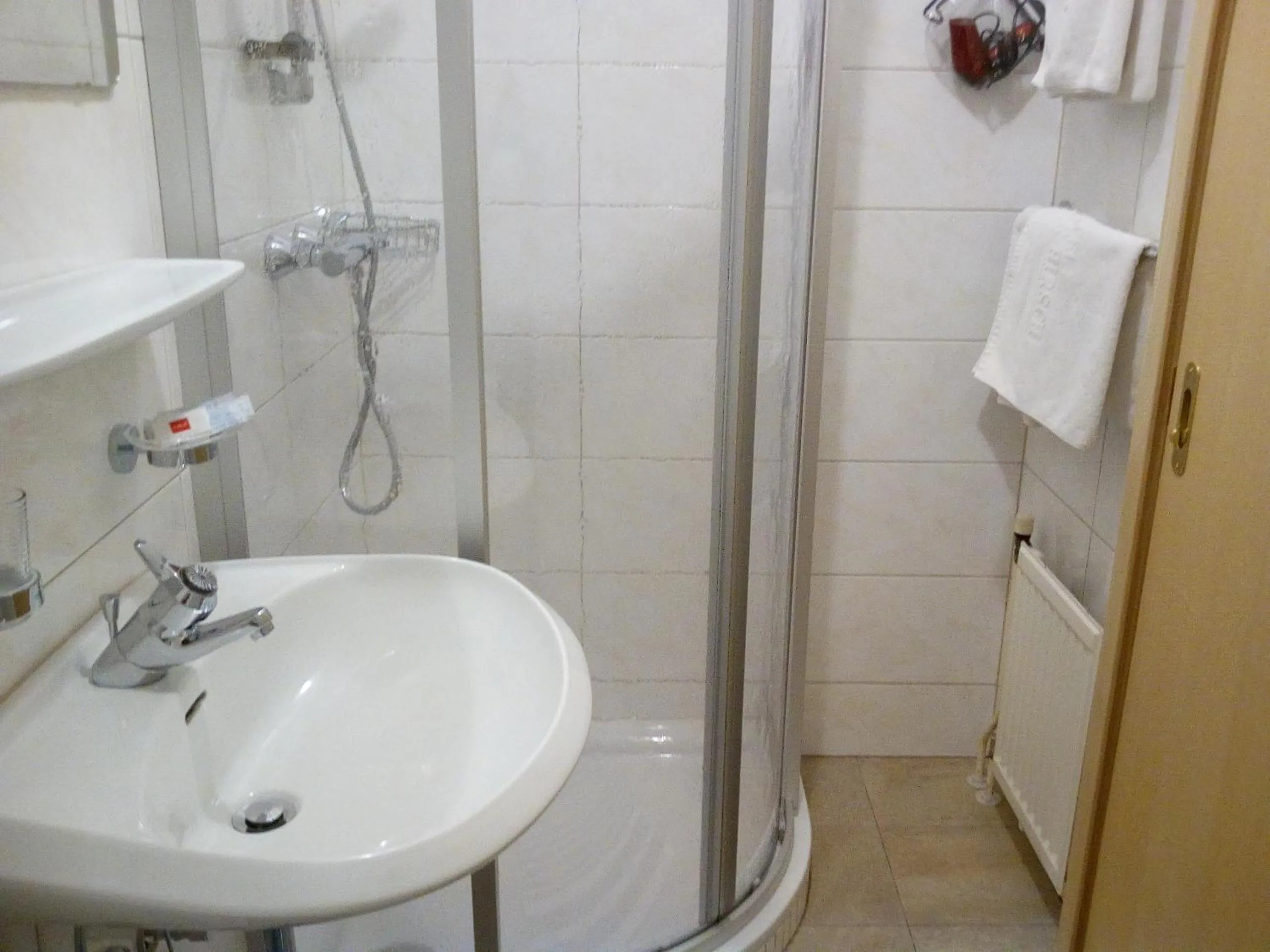 Shower in Hotel zum goldenen Hirschen