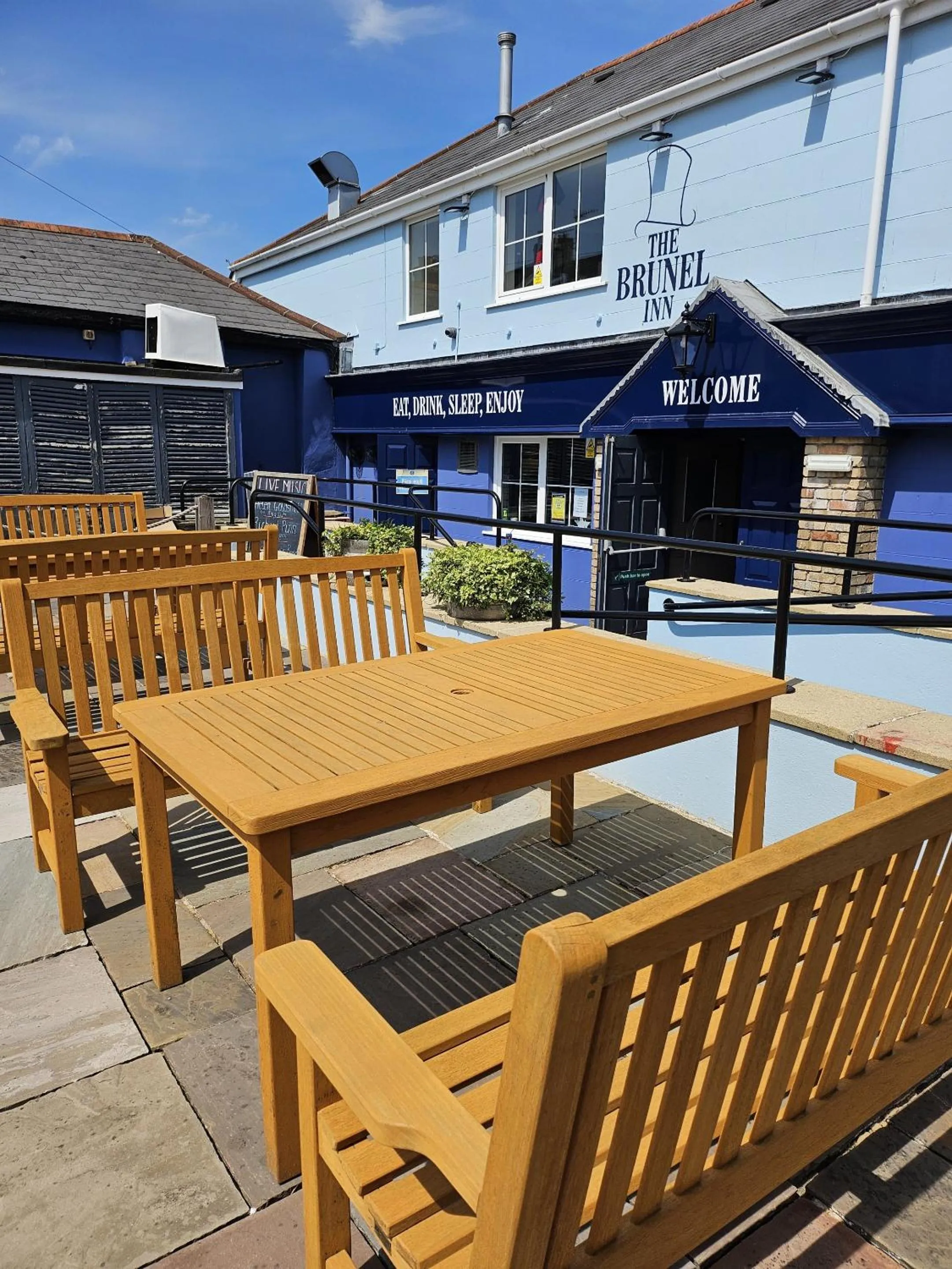 Garden in Brunel Inn