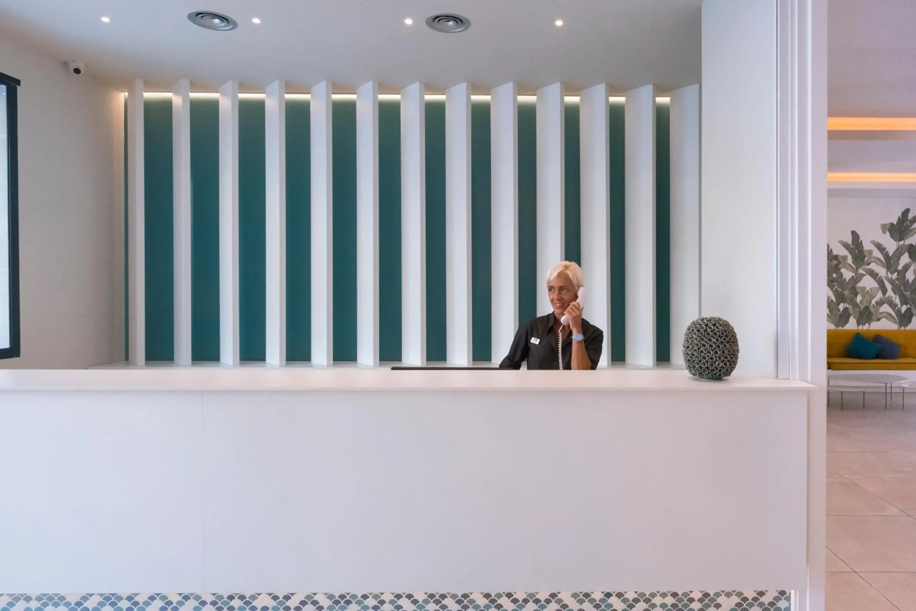 Lobby or reception in Apartaments Cye Salou Lobby or reception in Apartaments Cye Salou