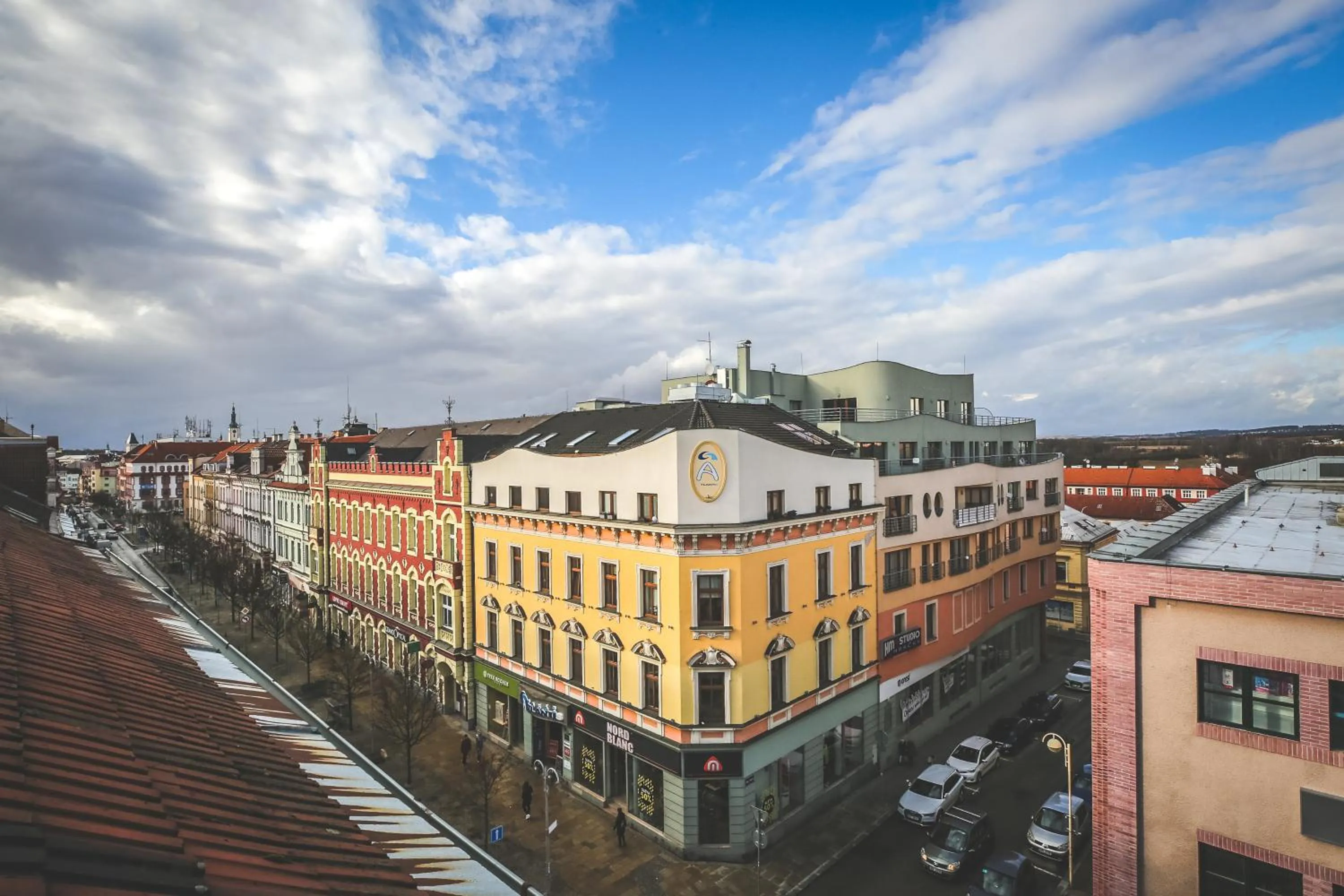 View (from property/room) in Hotel Tábor