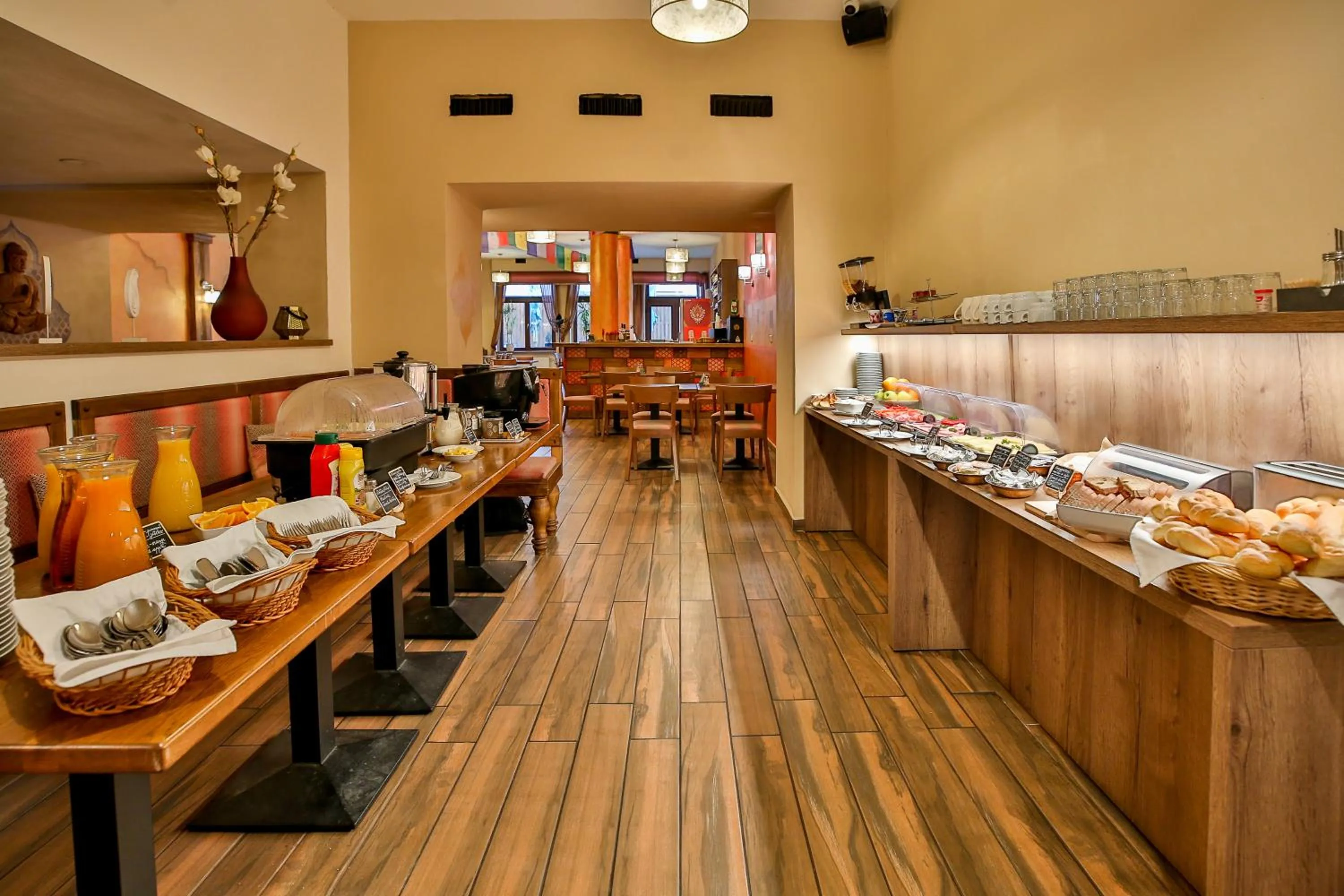 Breakfast in Hotel Tábor