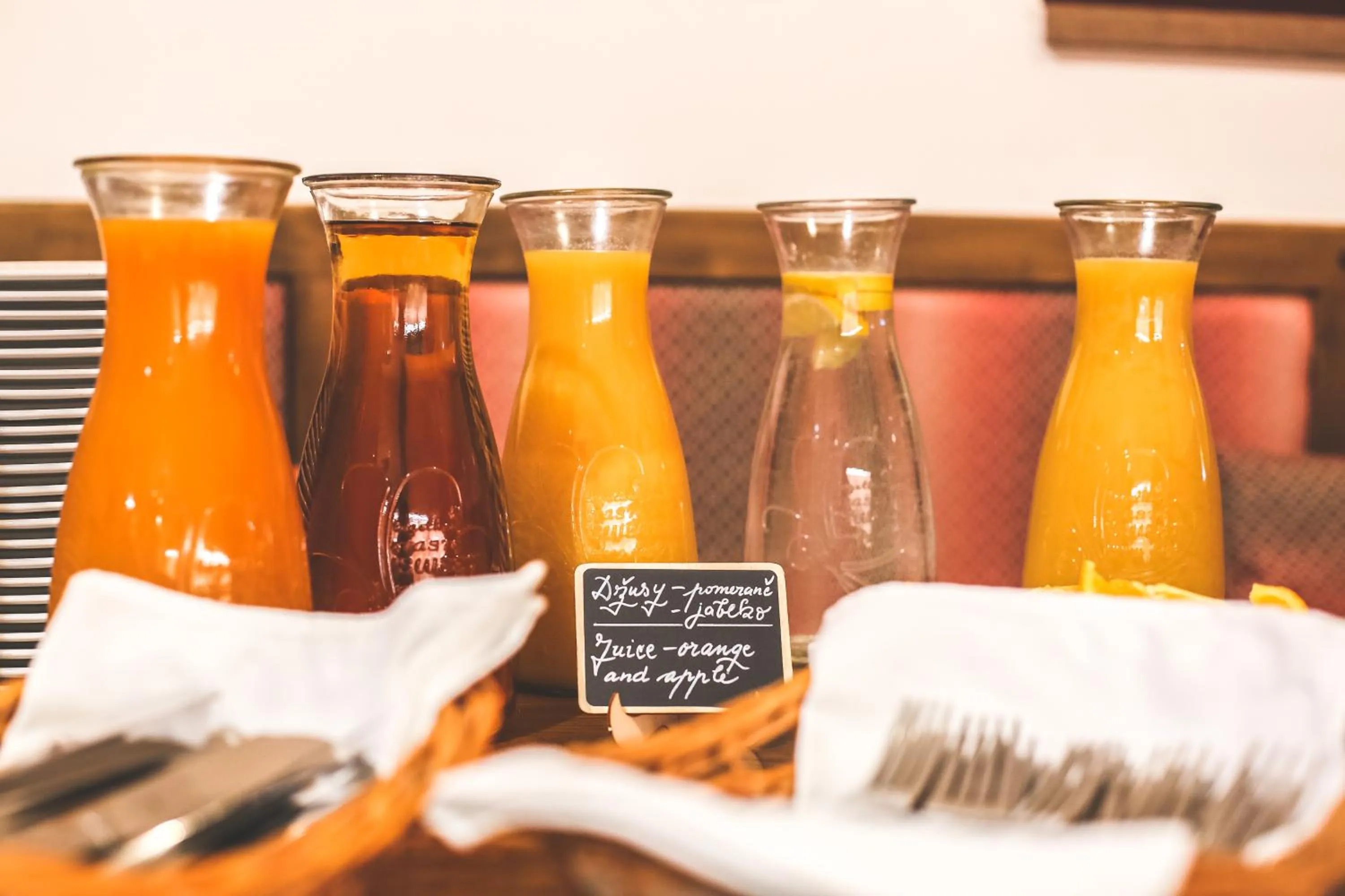 Breakfast in Hotel Tábor