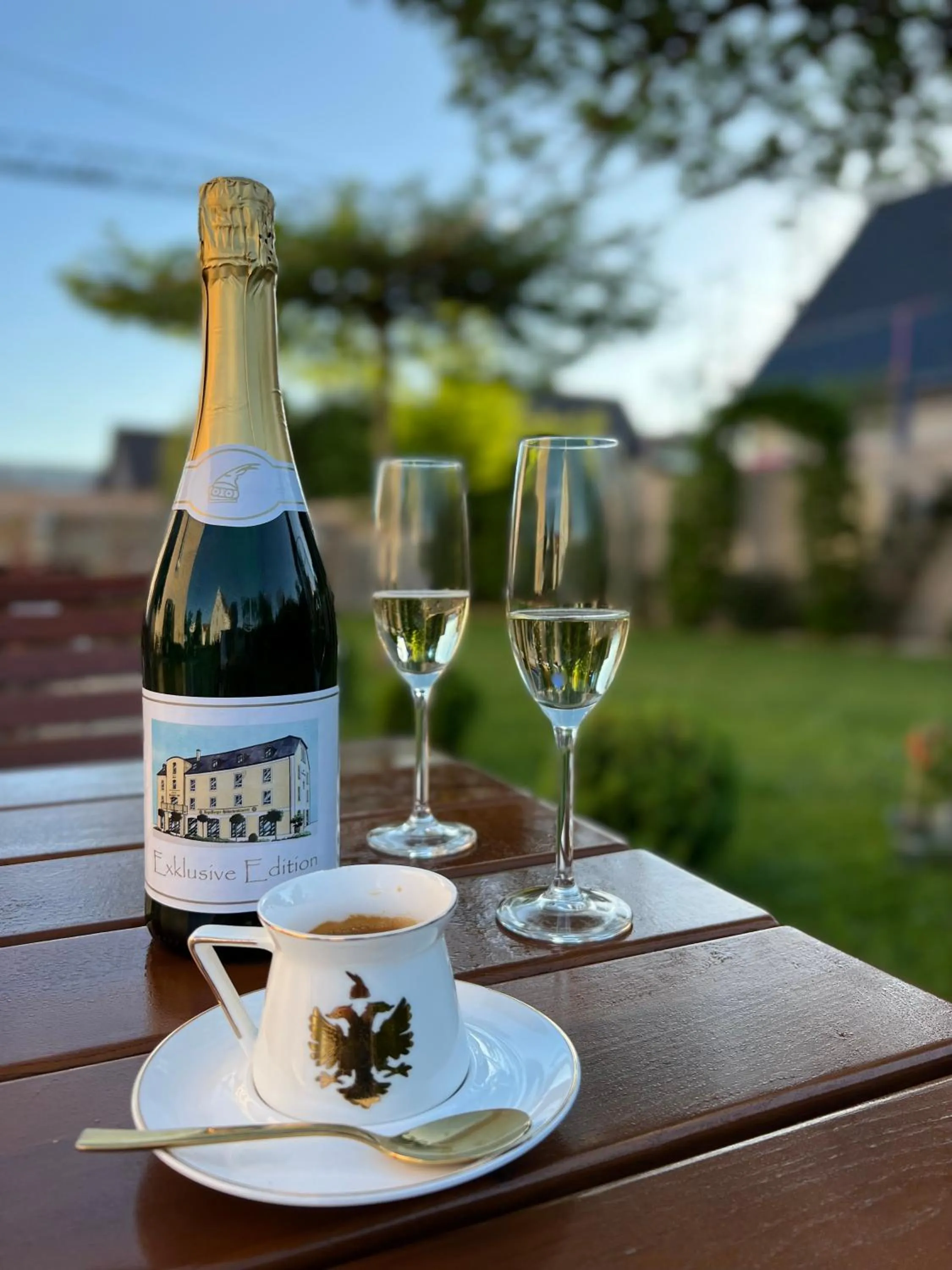 Garden view in Hotel Haunstetter Hof Augsburg