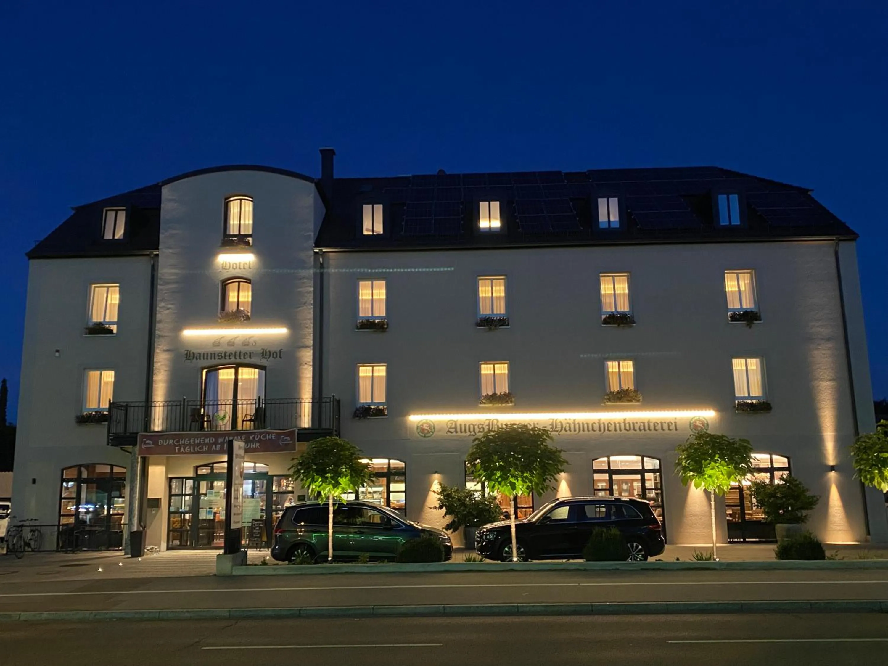 Property building in Hotel Haunstetter Hof Augsburg