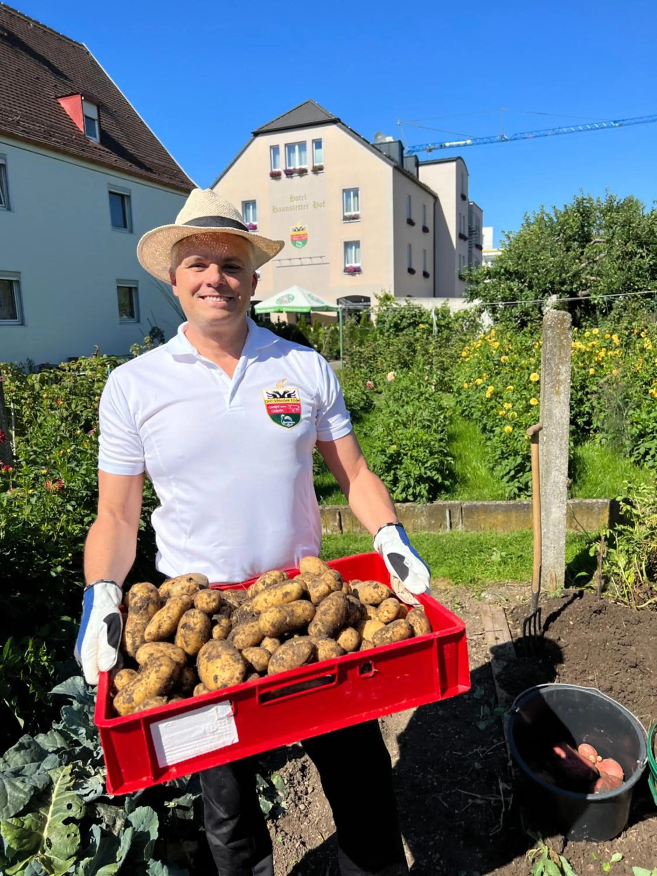 Restaurant/places to eat in Hotel Haunstetter Hof Augsburg