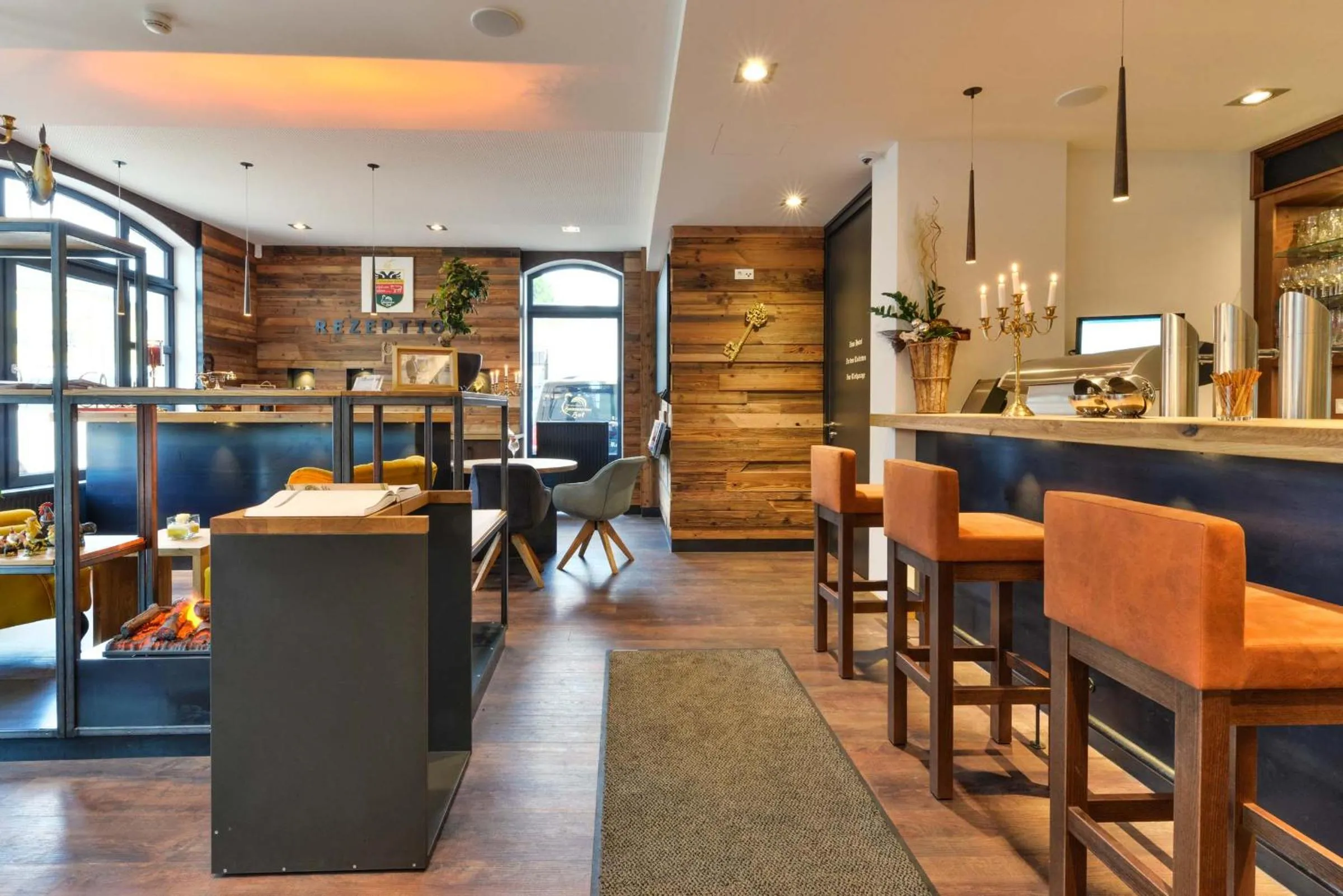 Restaurant/places to eat in Hotel Haunstetter Hof Augsburg