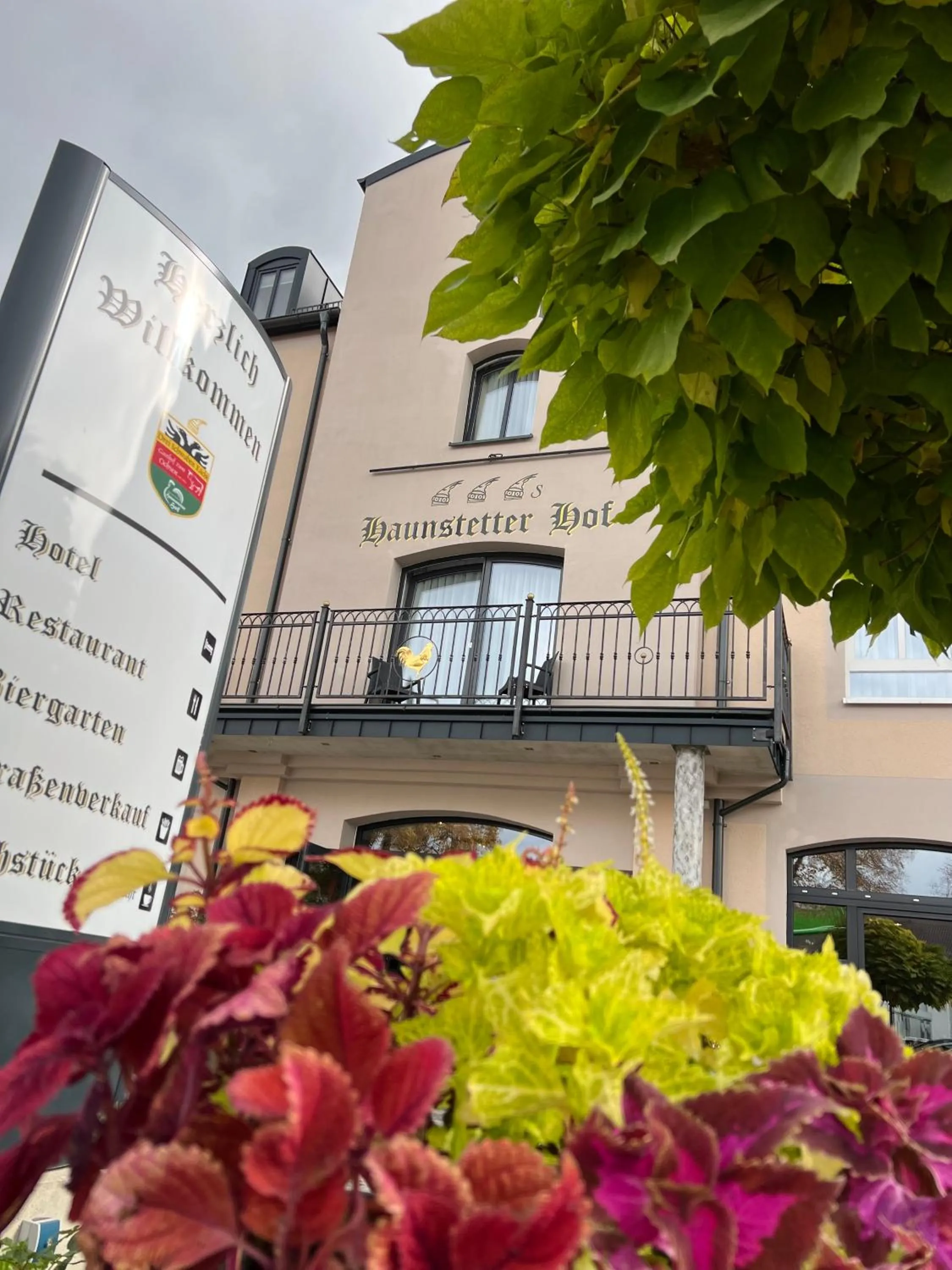 Property building in Hotel Haunstetter Hof Augsburg