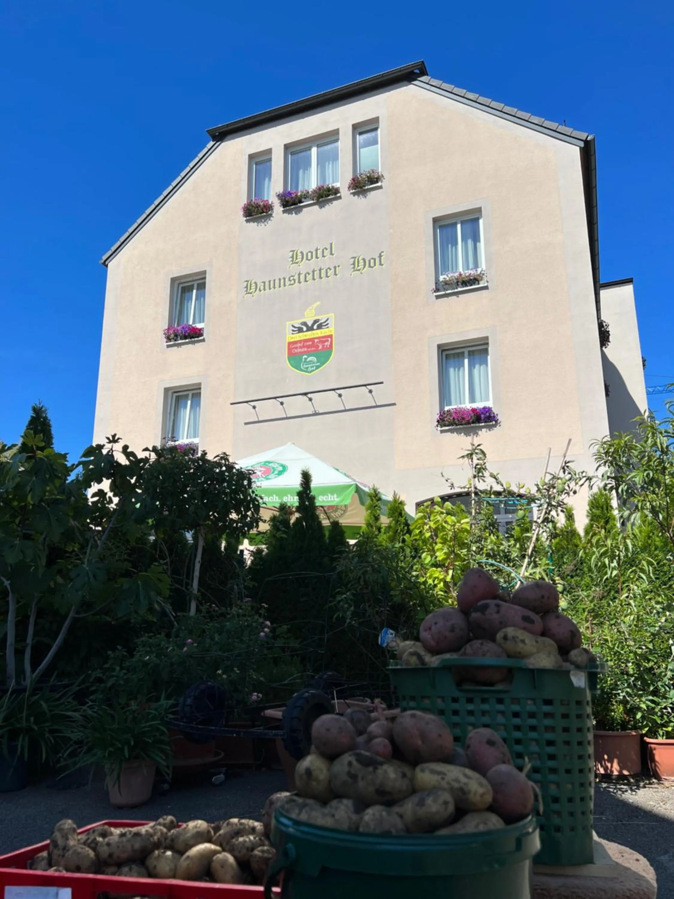 Property building in Hotel Haunstetter Hof Augsburg