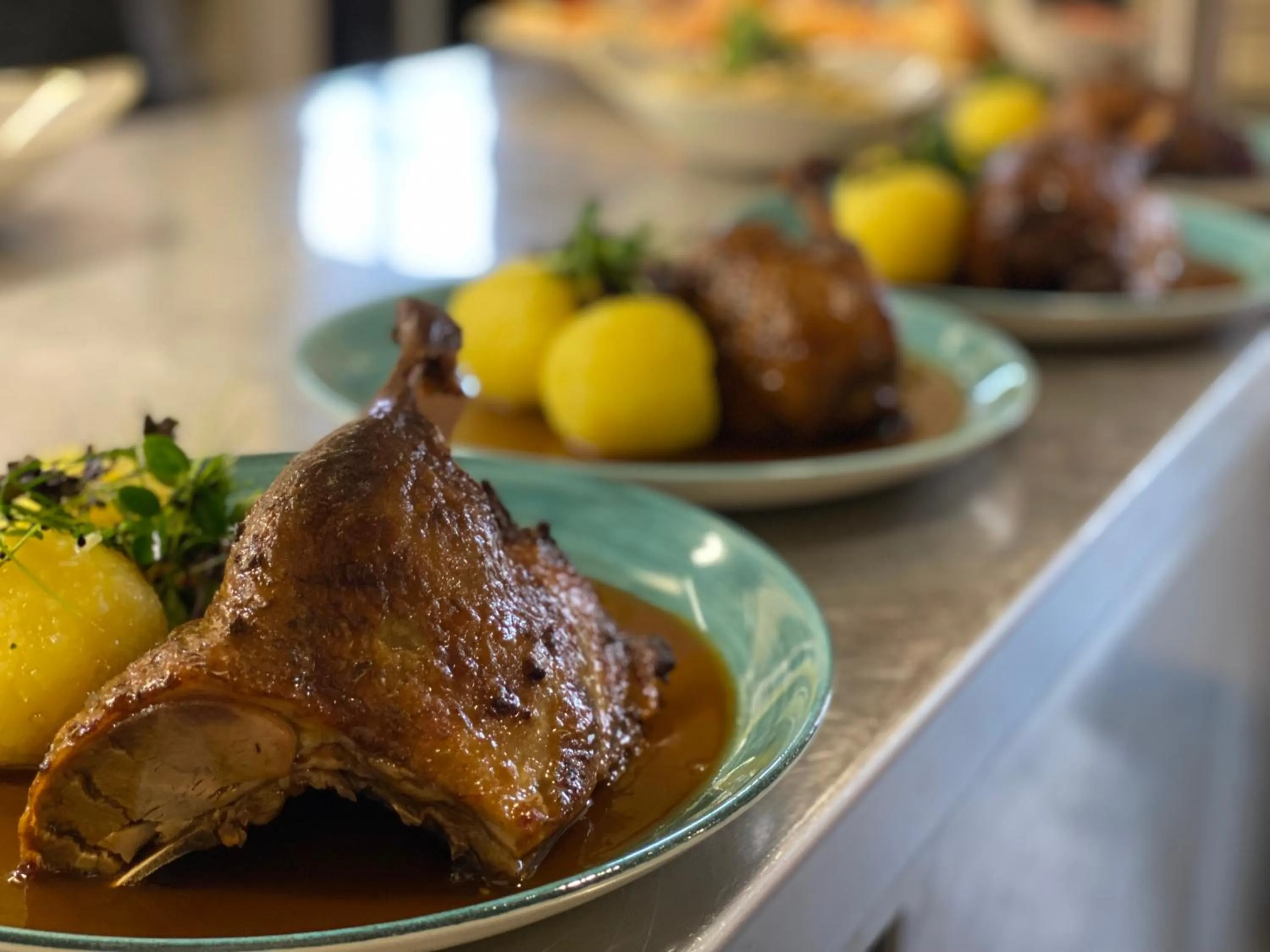 Food and drinks in Hotel Haunstetter Hof Augsburg