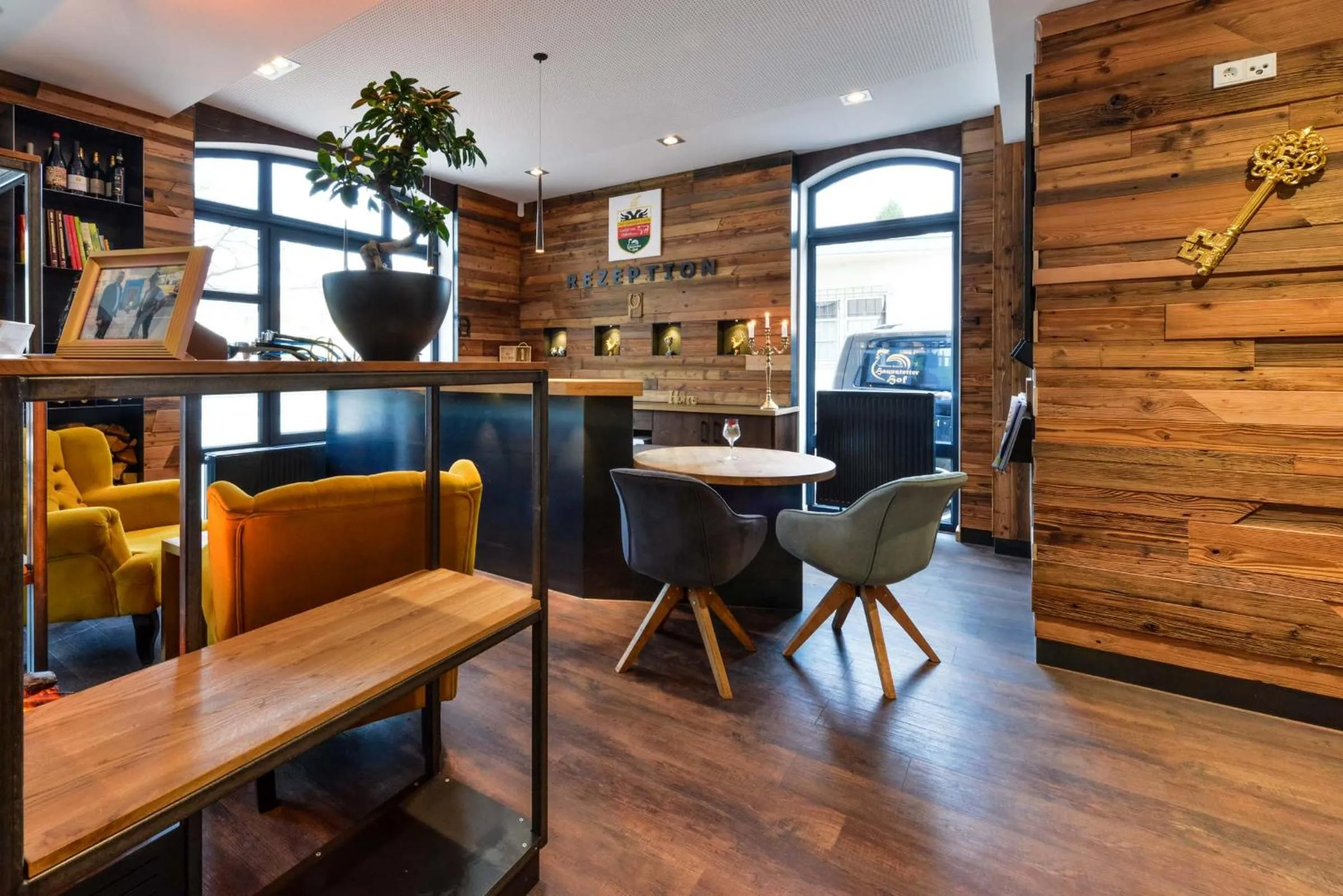 Lounge or bar in Hotel Haunstetter Hof Augsburg