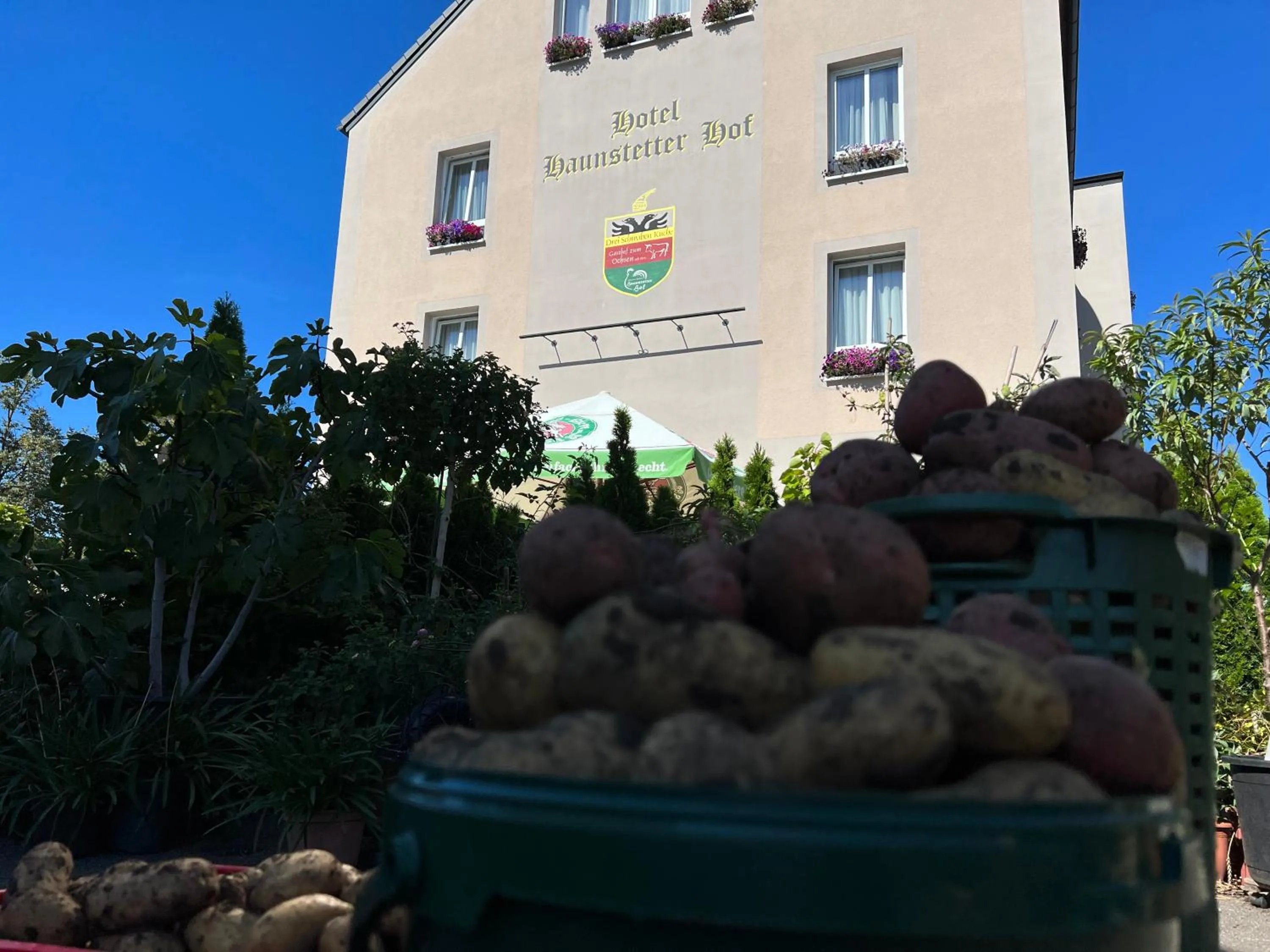 Property building in Hotel Haunstetter Hof Augsburg