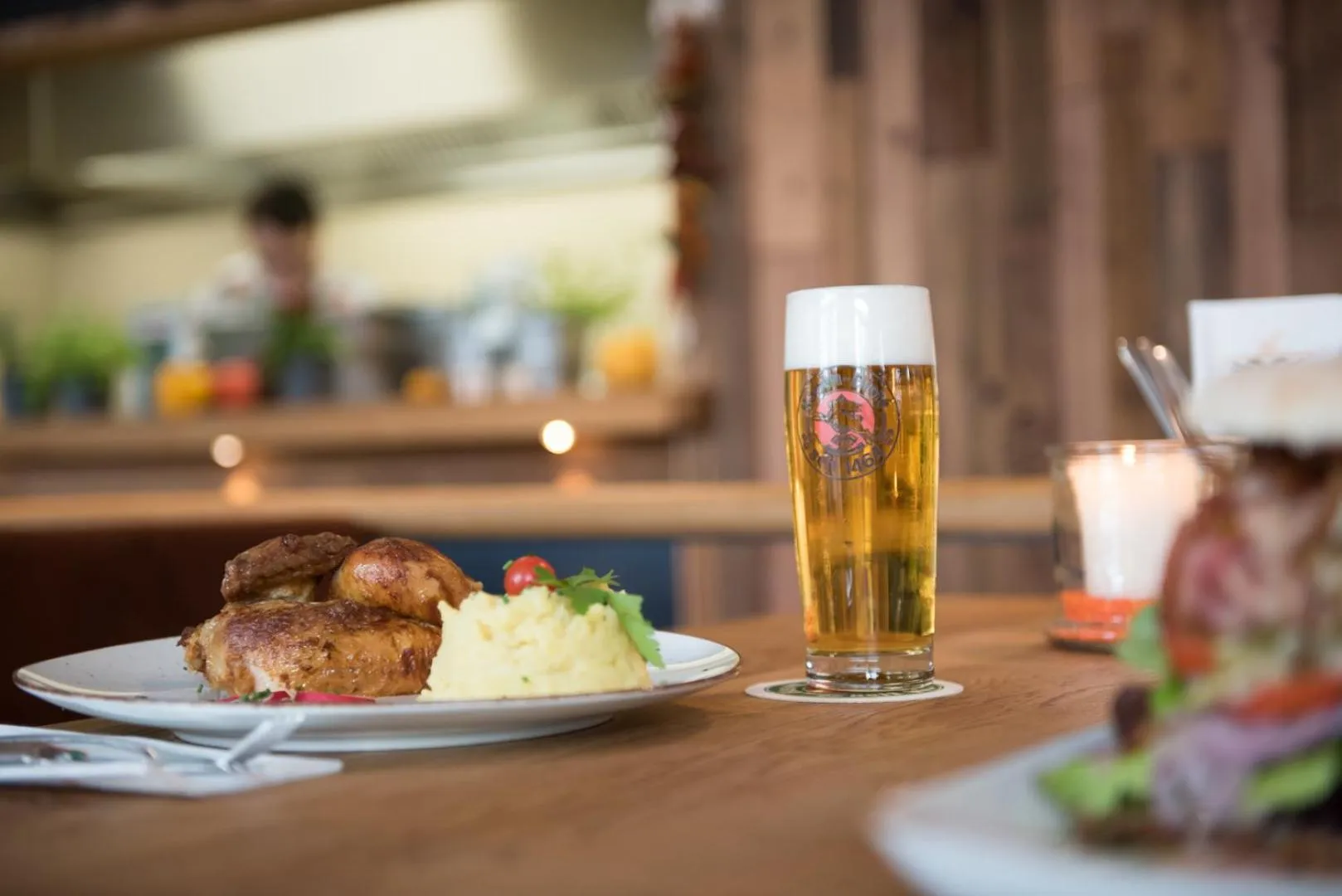 Restaurant/places to eat in Hotel Haunstetter Hof Augsburg