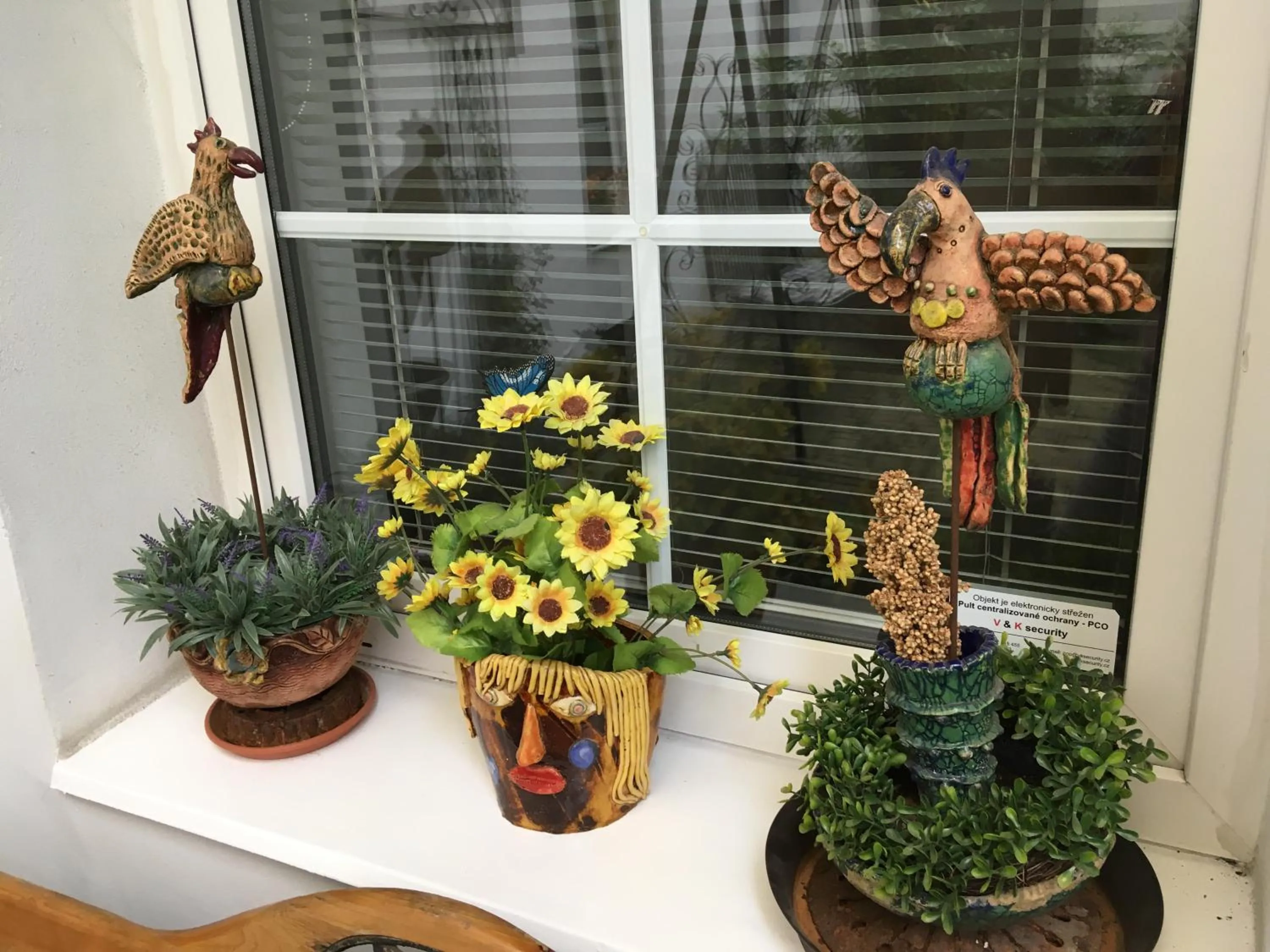 Decorative detail in Mila Apartments