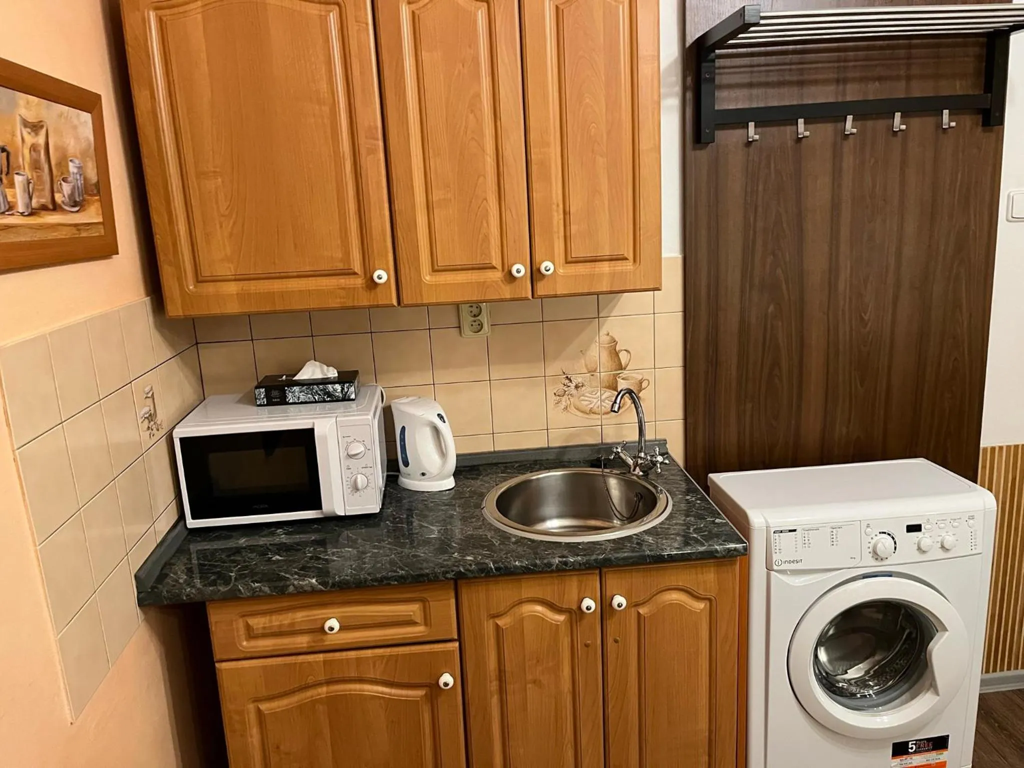 Kitchen or kitchenette in Mila Apartments