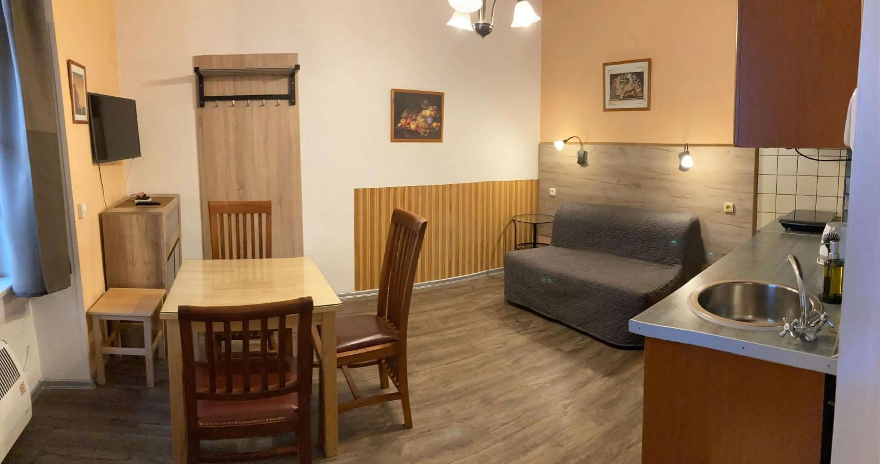 Kitchen or kitchenette in Mila Apartments