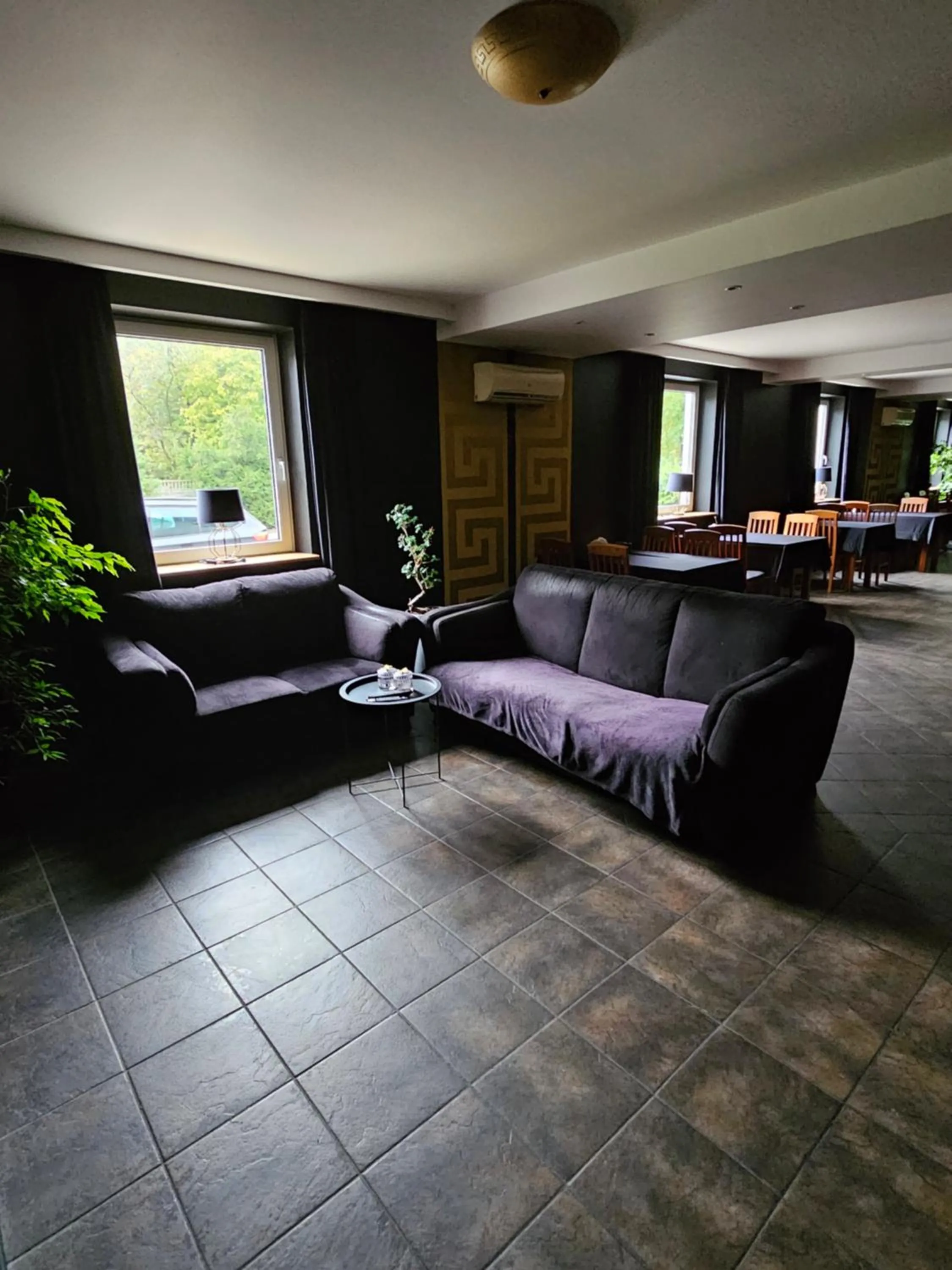 Seating area in "Zacisze"