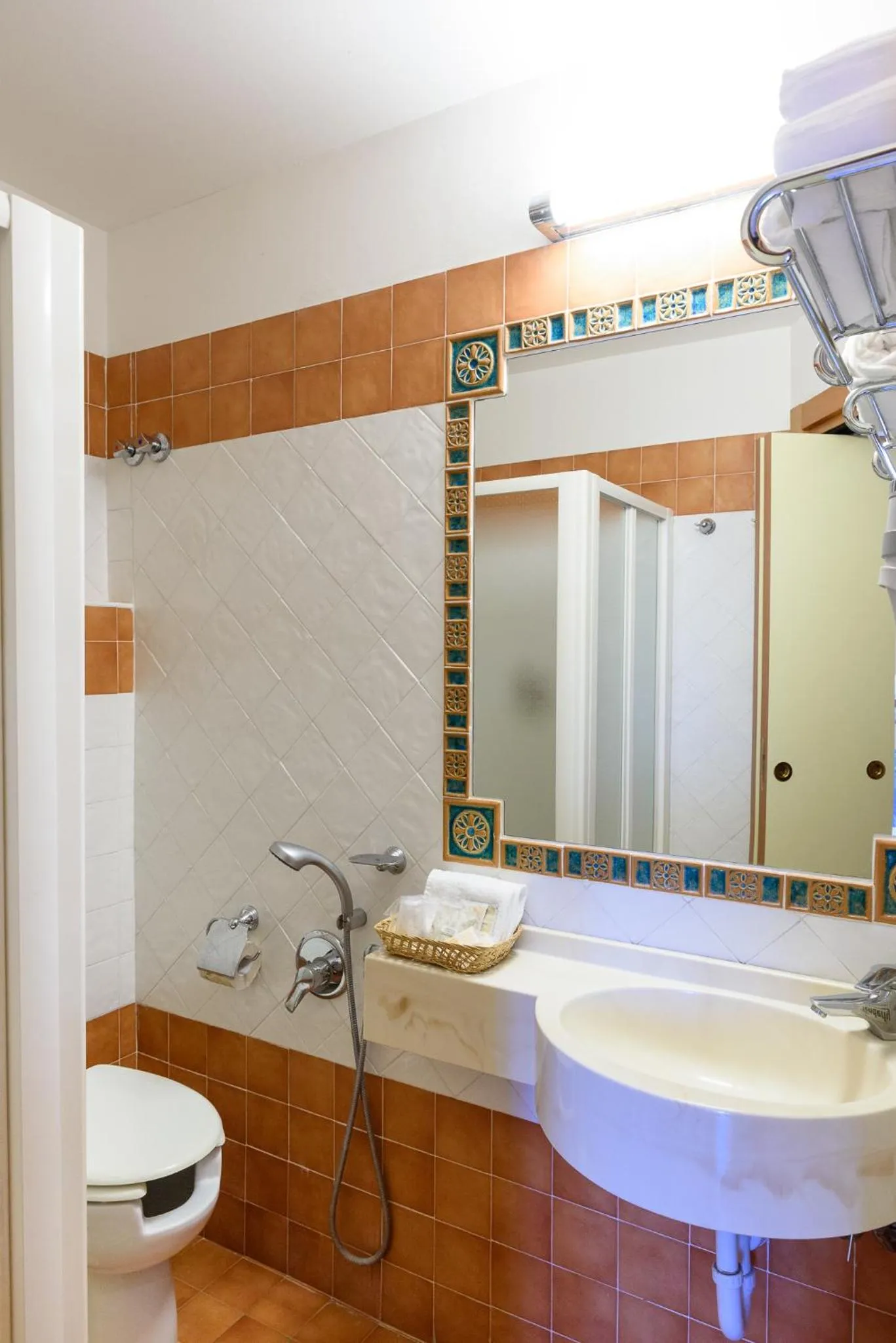 Shower in Hotel Audi Frontemare